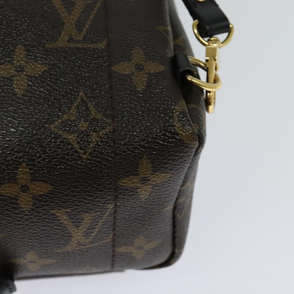 Louis Vuitton Palm Springs Mini Brown Canvas Backpack Bag (Pre-Owned) Size ONE SIZE - 15 Thumbnail