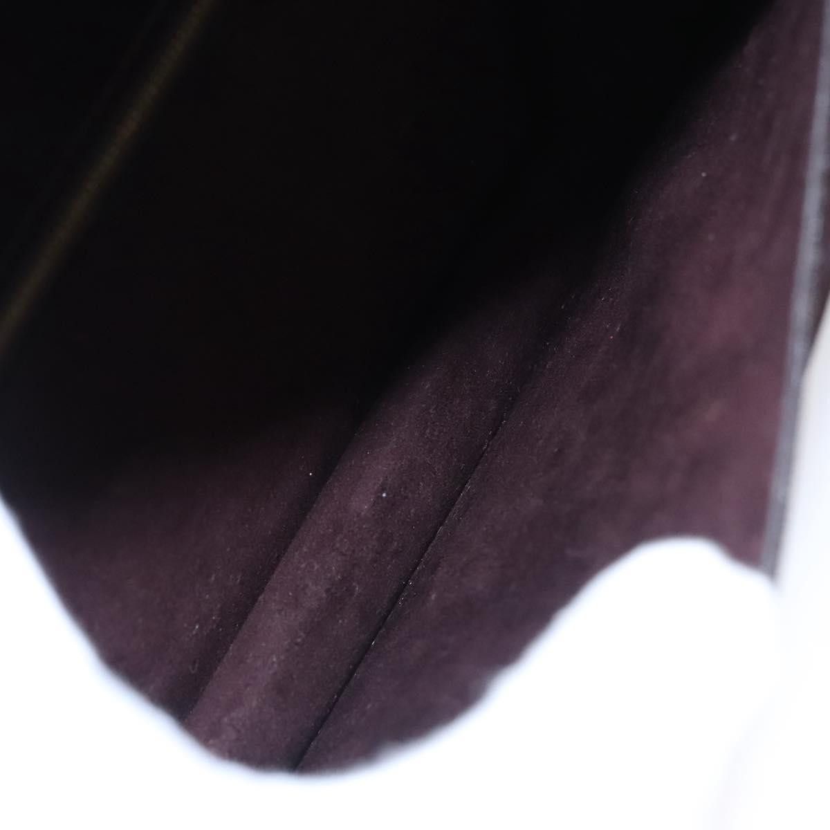 Louis Vuitton Monceau Burgundy Patent Leather Handbag (Pre-Owned) Size ONE SIZE - 14 Thumbnail