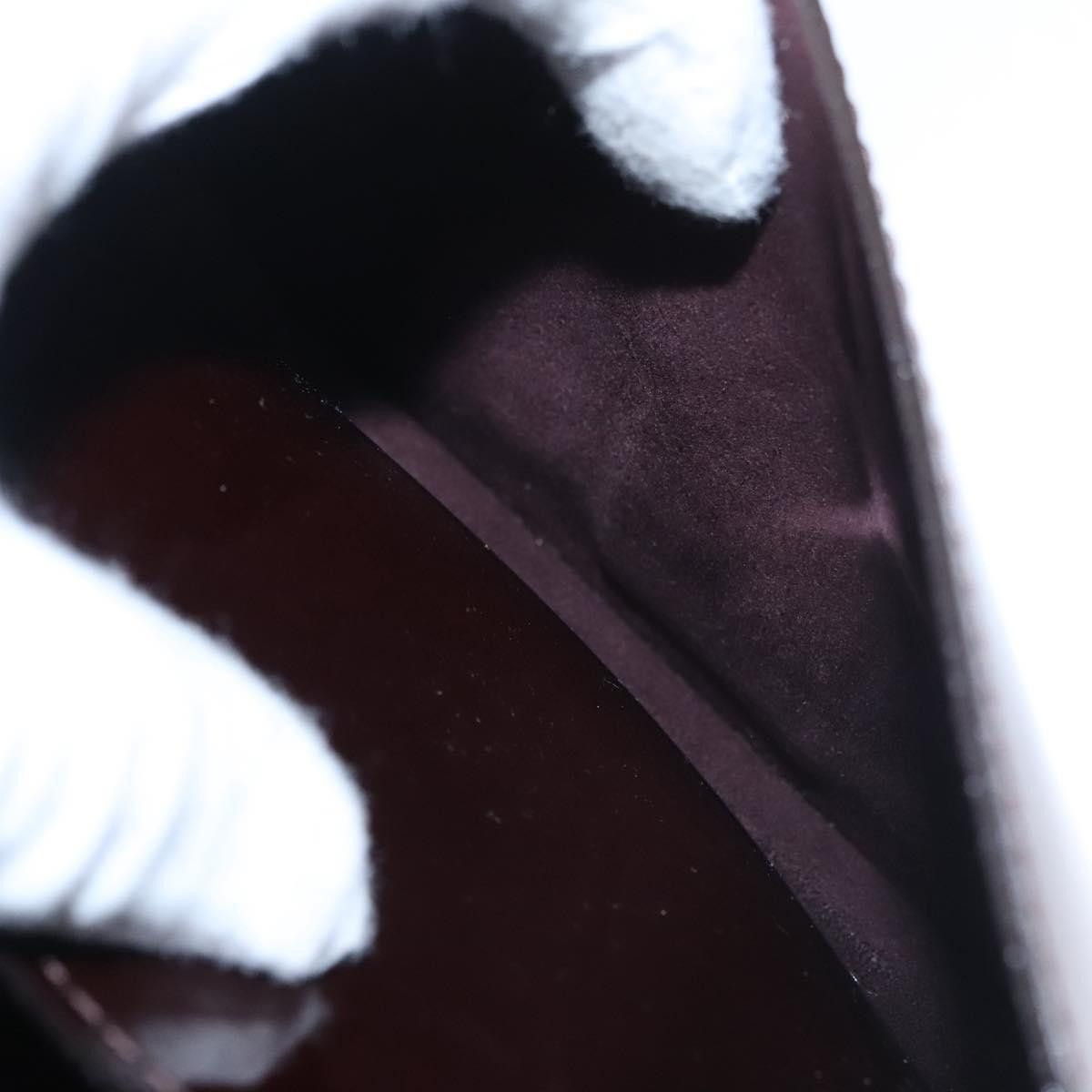 Louis Vuitton Monceau Burgundy Patent Leather Handbag (Pre-Owned) Size ONE SIZE - 19 Thumbnail