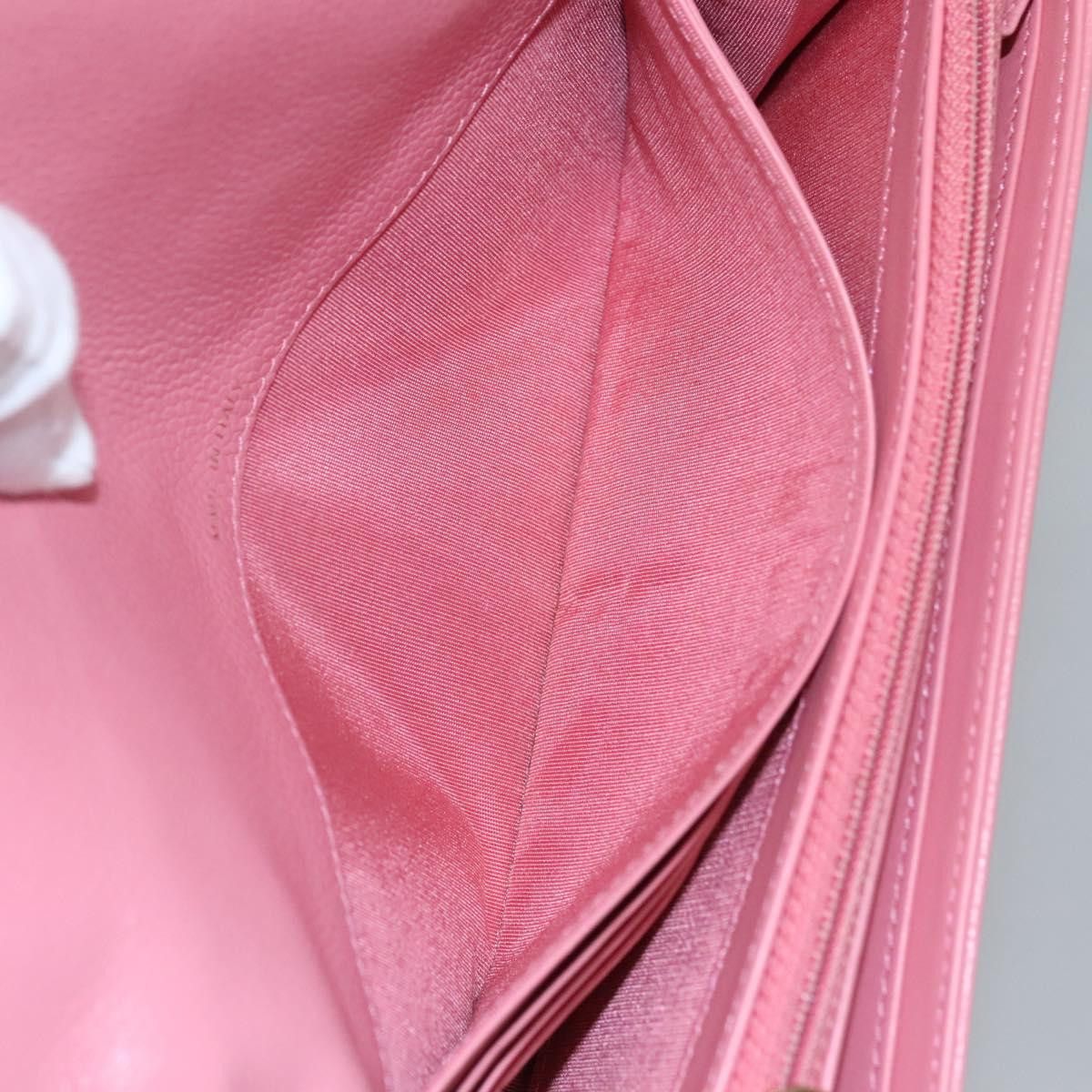 Chanel Camellia Pink Leather Wallet (Pre-Owned) Size ONE SIZE - 15 Thumbnail