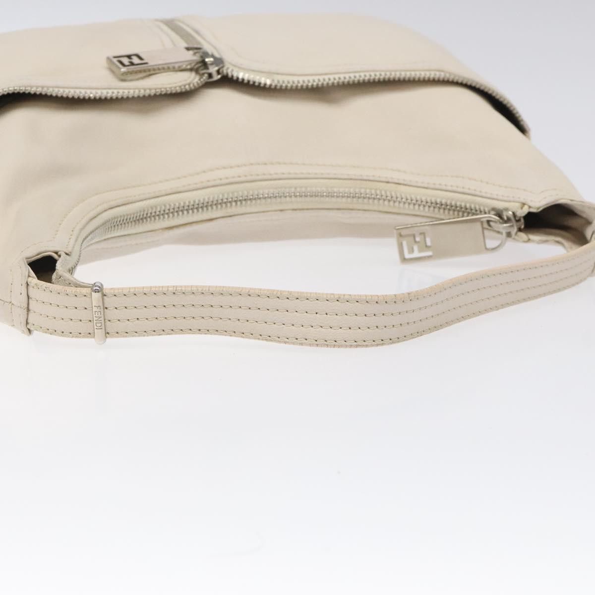 Fendi Oyster White Leather Shoulder Bag (Pre-Owned) Size ONE SIZE - 7 Thumbnail