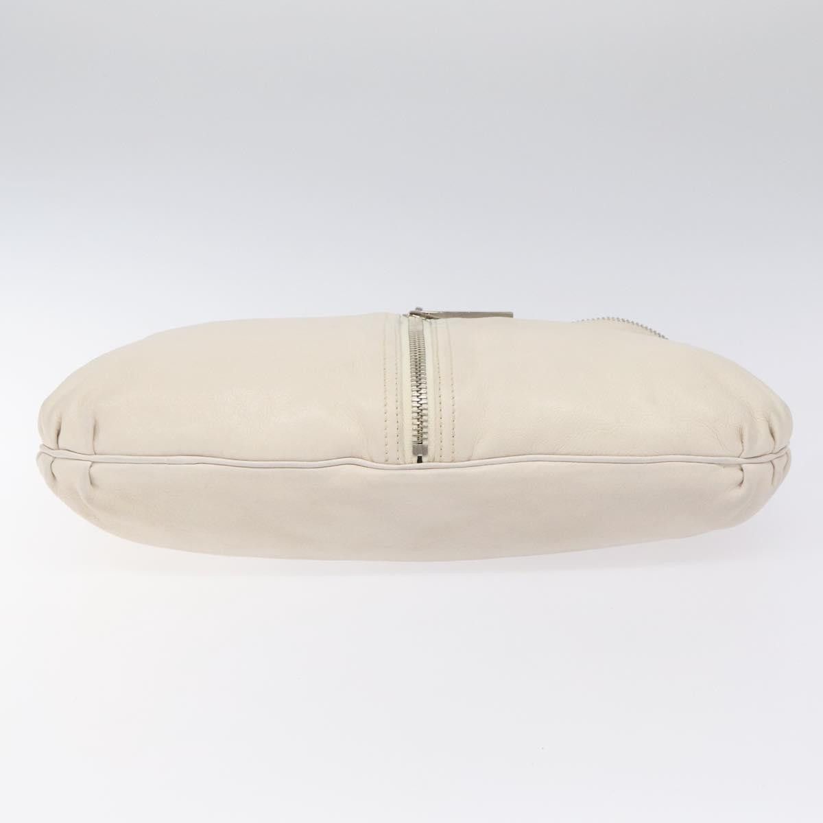 Fendi Oyster White Leather Shoulder Bag (Pre-Owned) Size ONE SIZE - 9 Thumbnail