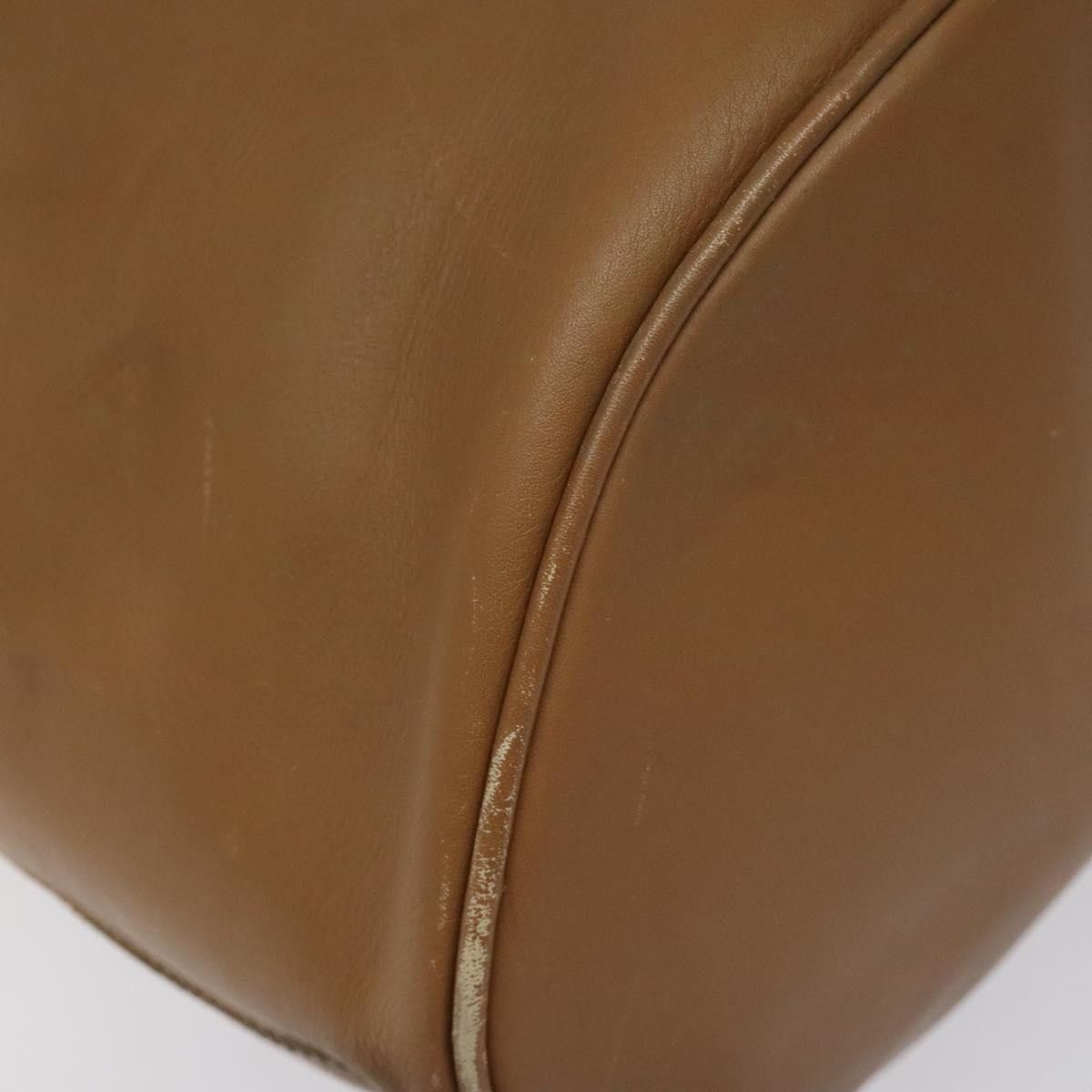 Salvatore Ferragamo Gancini Brown Leather Backpack Bag (Pre-Owned) Size ONE SIZE - 8 Thumbnail
