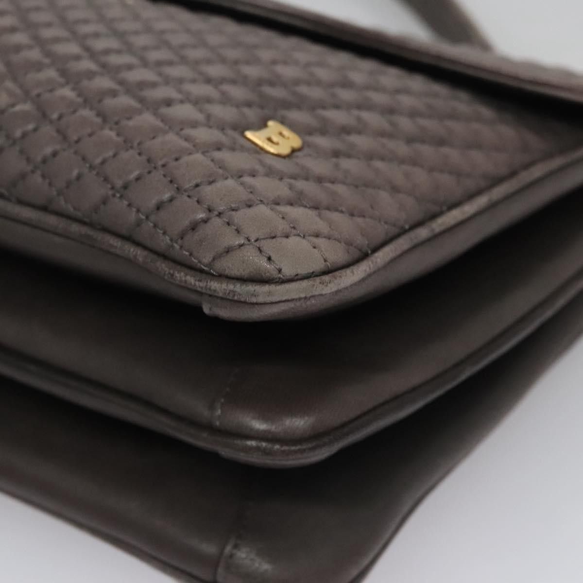 Bally Brown Leather Handbag (Pre-Owned) Size ONE SIZE - 9 Thumbnail
