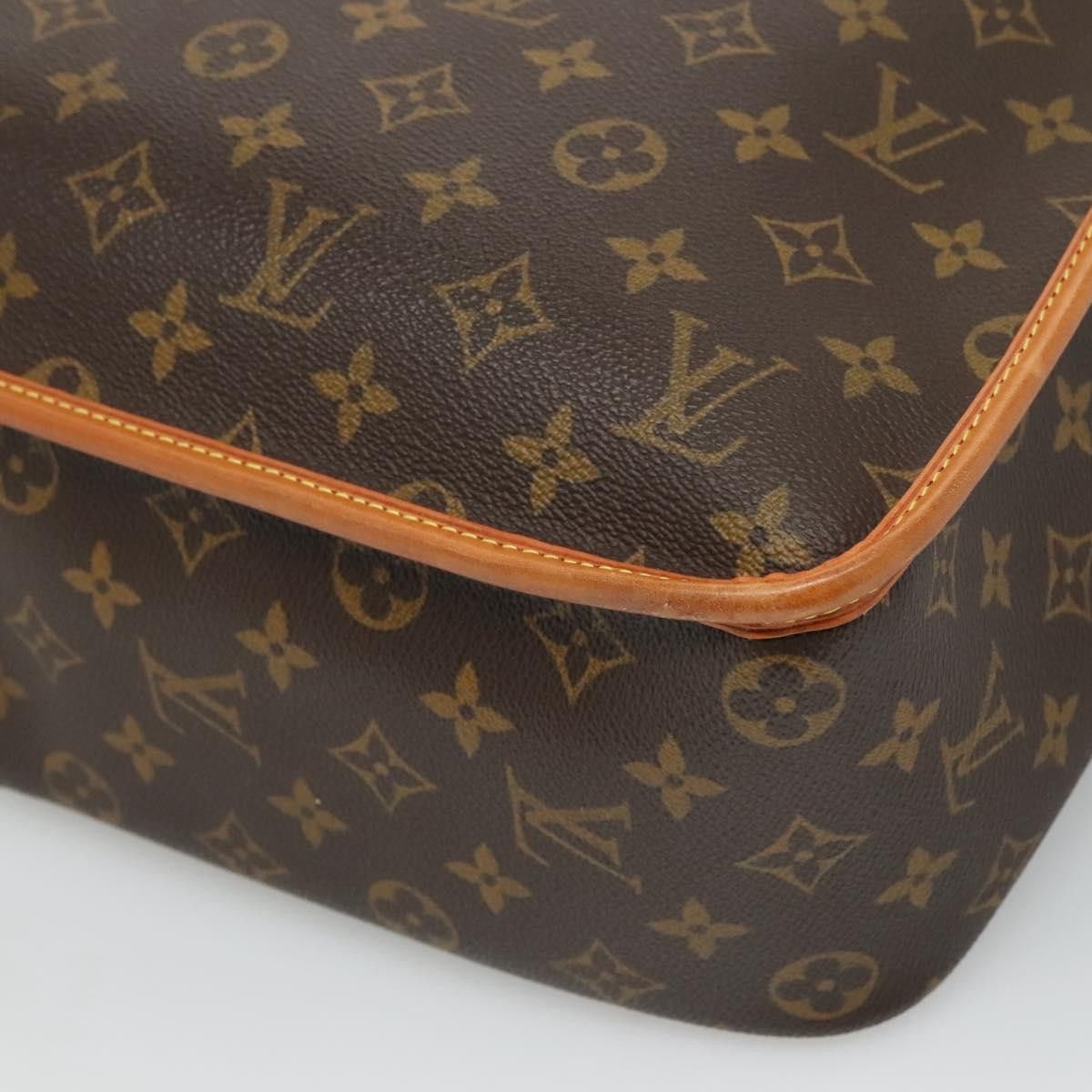Louis Vuitton Gibeciere Brown Canvas Shoulder Bag (Pre-Owned) Size ONE SIZE - 12 Thumbnail