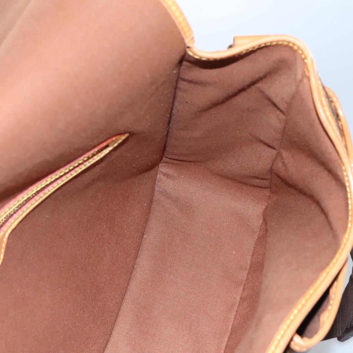 Louis Vuitton Gibeciere Brown Canvas Shoulder Bag (Pre-Owned) Size ONE SIZE - 17 Thumbnail