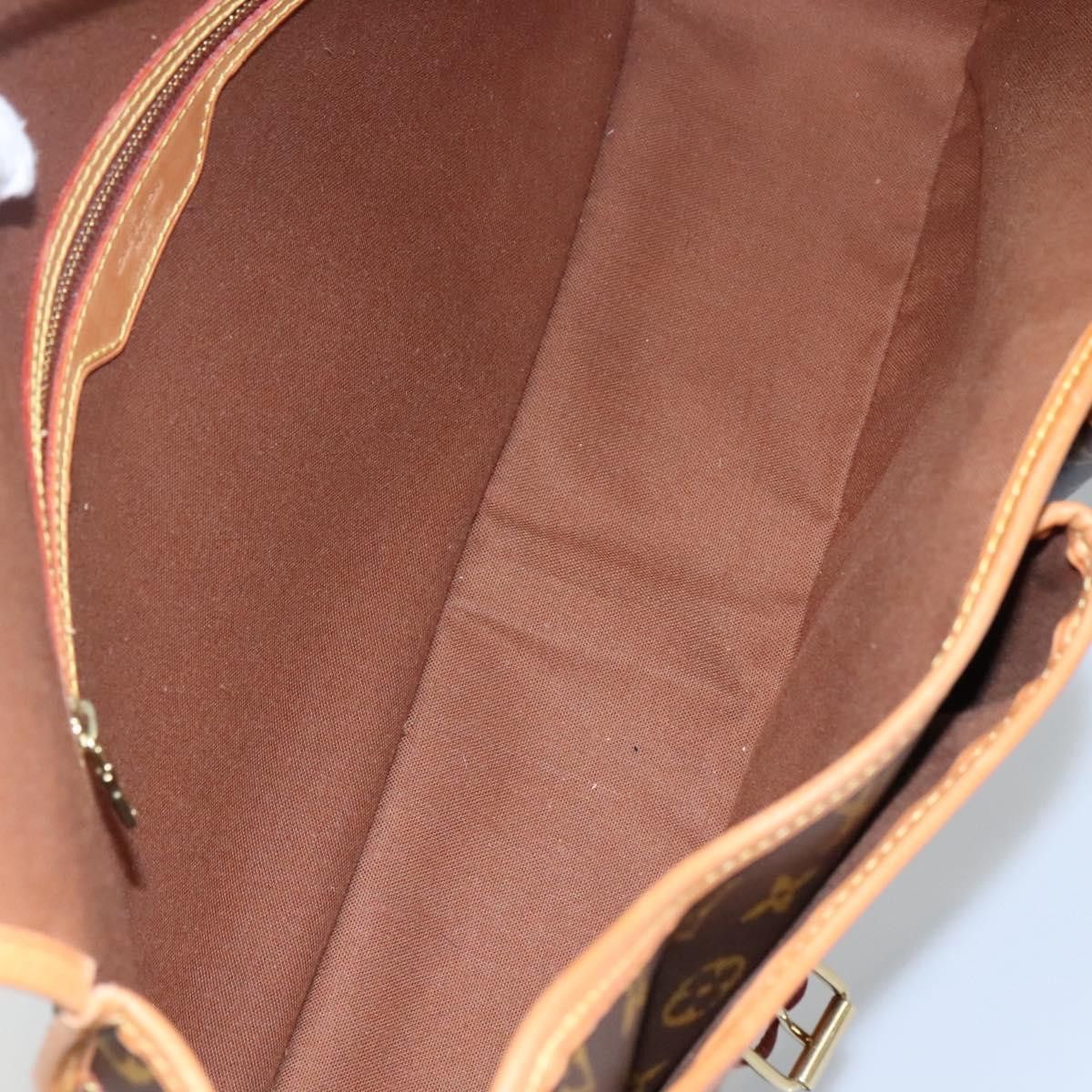 Louis Vuitton Gibeciere Brown Canvas Shoulder Bag (Pre-Owned) Size ONE SIZE - 16 Thumbnail