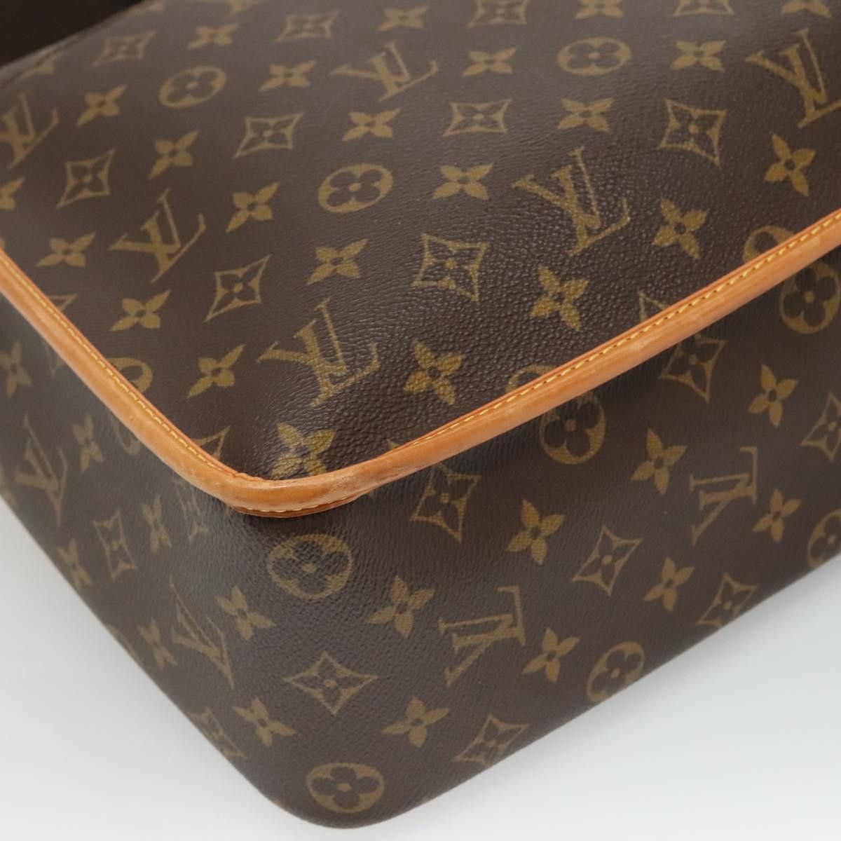 Louis Vuitton Gibeciere Brown Canvas Shoulder Bag (Pre-Owned) Size ONE SIZE - 13 Thumbnail