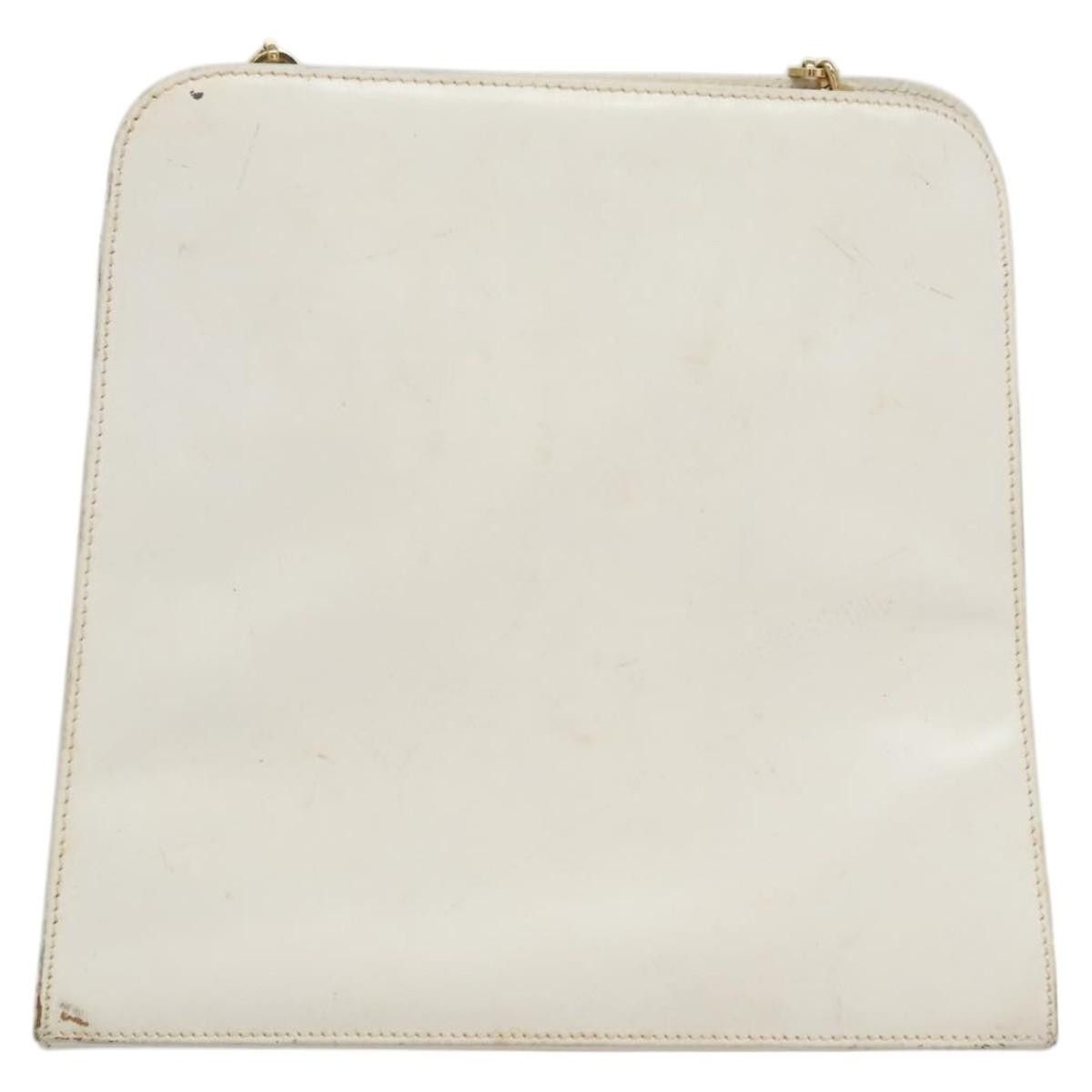 Salvatore Ferragamo White Leather Shoulder Bag (Pre-Owned) Size ONE SIZE - 2 Thumbnail