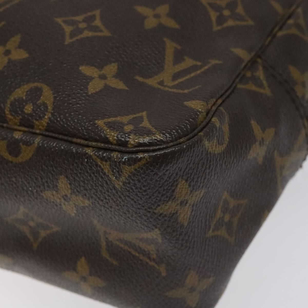 Louis Vuitton Trousse Toilette 28 Brown Canvas Clutch Bag (Pre-Owned) Size ONE SIZE - 7 Thumbnail