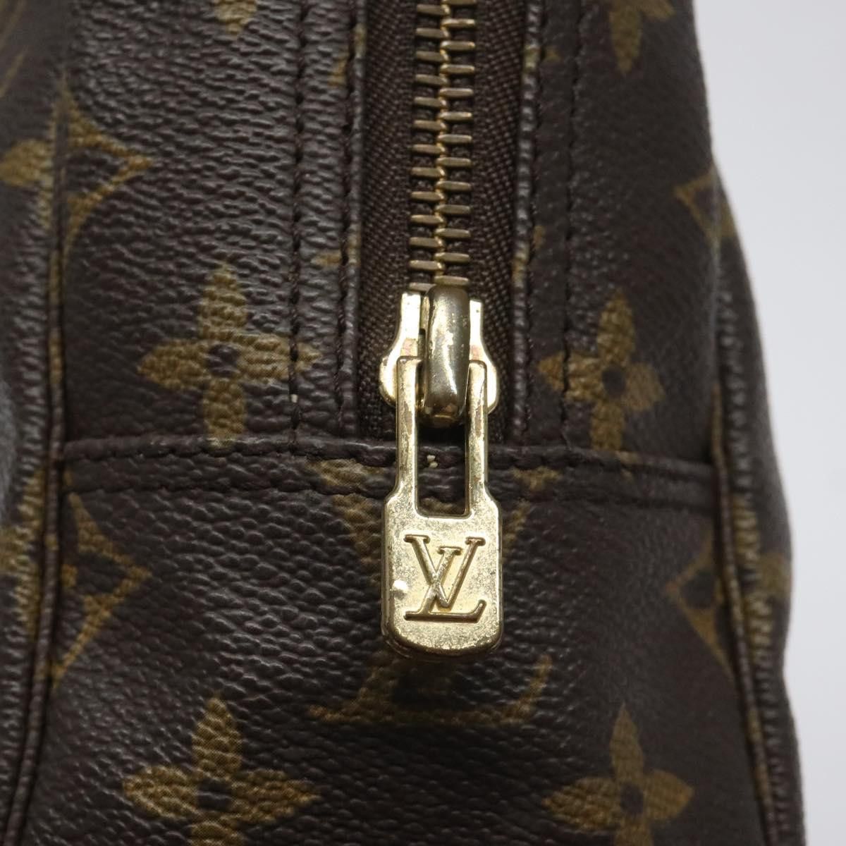 Louis Vuitton Trousse Toilette 28 Brown Canvas Clutch Bag (Pre-Owned) Size ONE SIZE - 11 Thumbnail