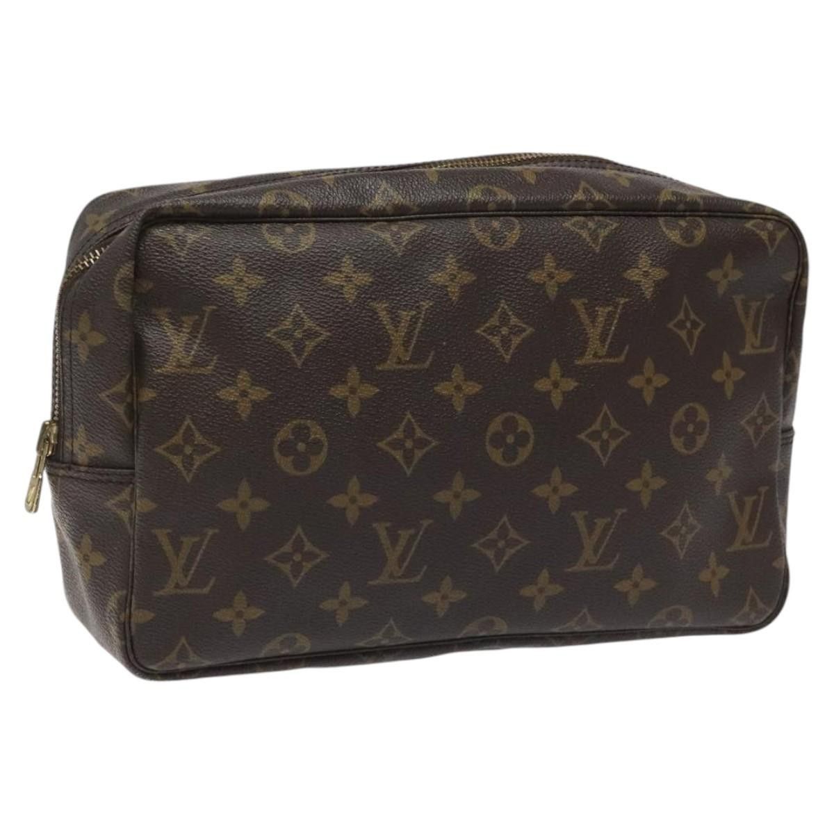 Louis Vuitton Trousse Toilette 28 Brown Canvas Clutch Bag (Pre-Owned) Size ONE SIZE - 16 Thumbnail