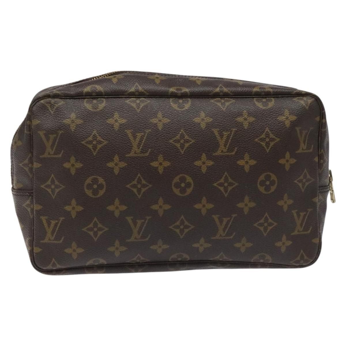 Louis Vuitton Trousse Toilette 28 Brown Canvas Clutch Bag (Pre-Owned) Size ONE SIZE - 2 Thumbnail