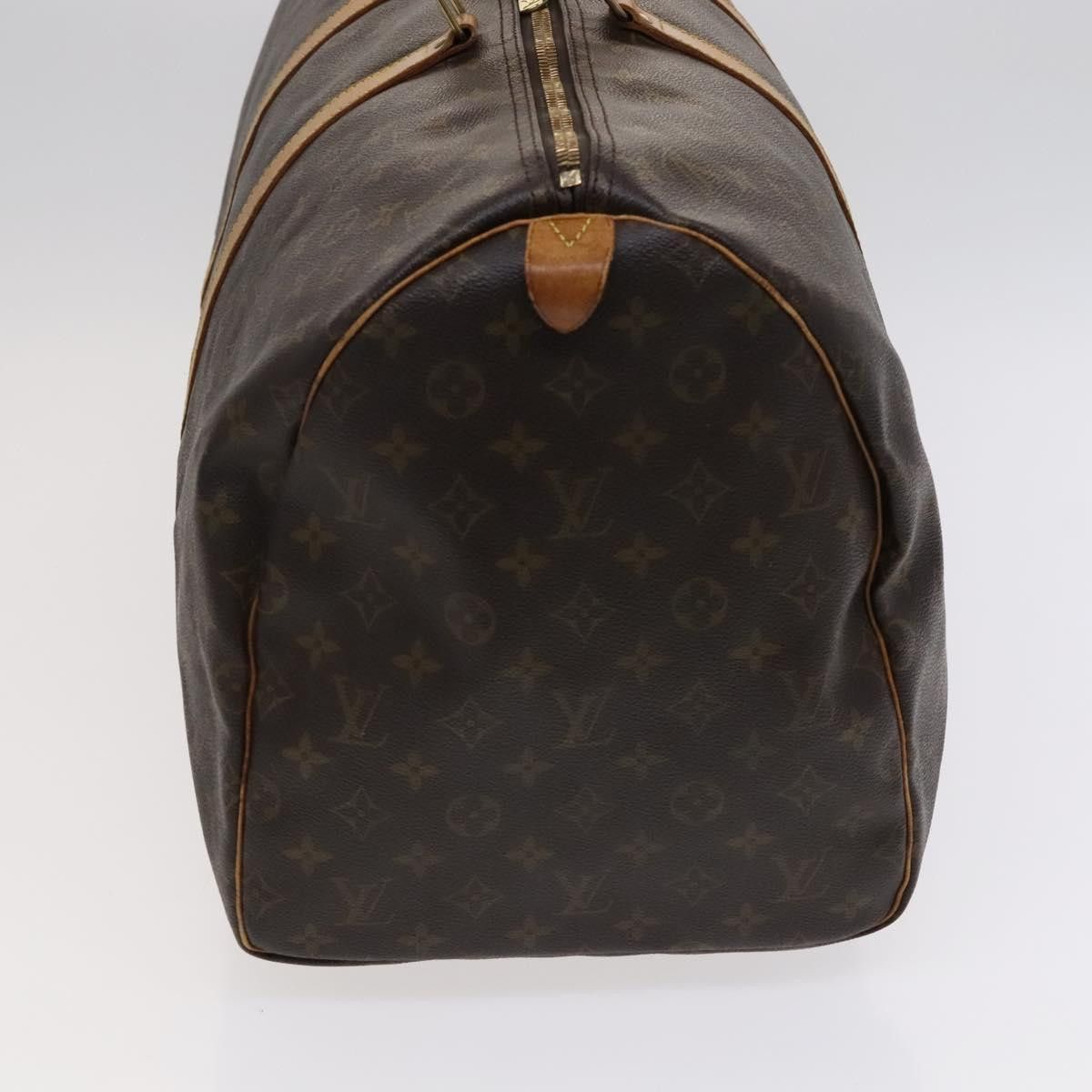 Louis Vuitton Keepall 55 Brown Canvas Travel Bag (Pre-Owned) Size ONE SIZE - 3 Thumbnail