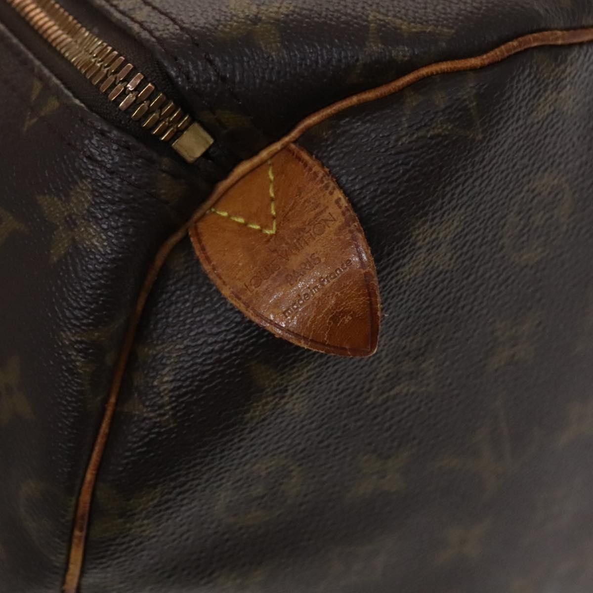 Louis Vuitton Keepall 55 Brown Canvas Travel Bag (Pre-Owned) Size ONE SIZE - 14 Thumbnail