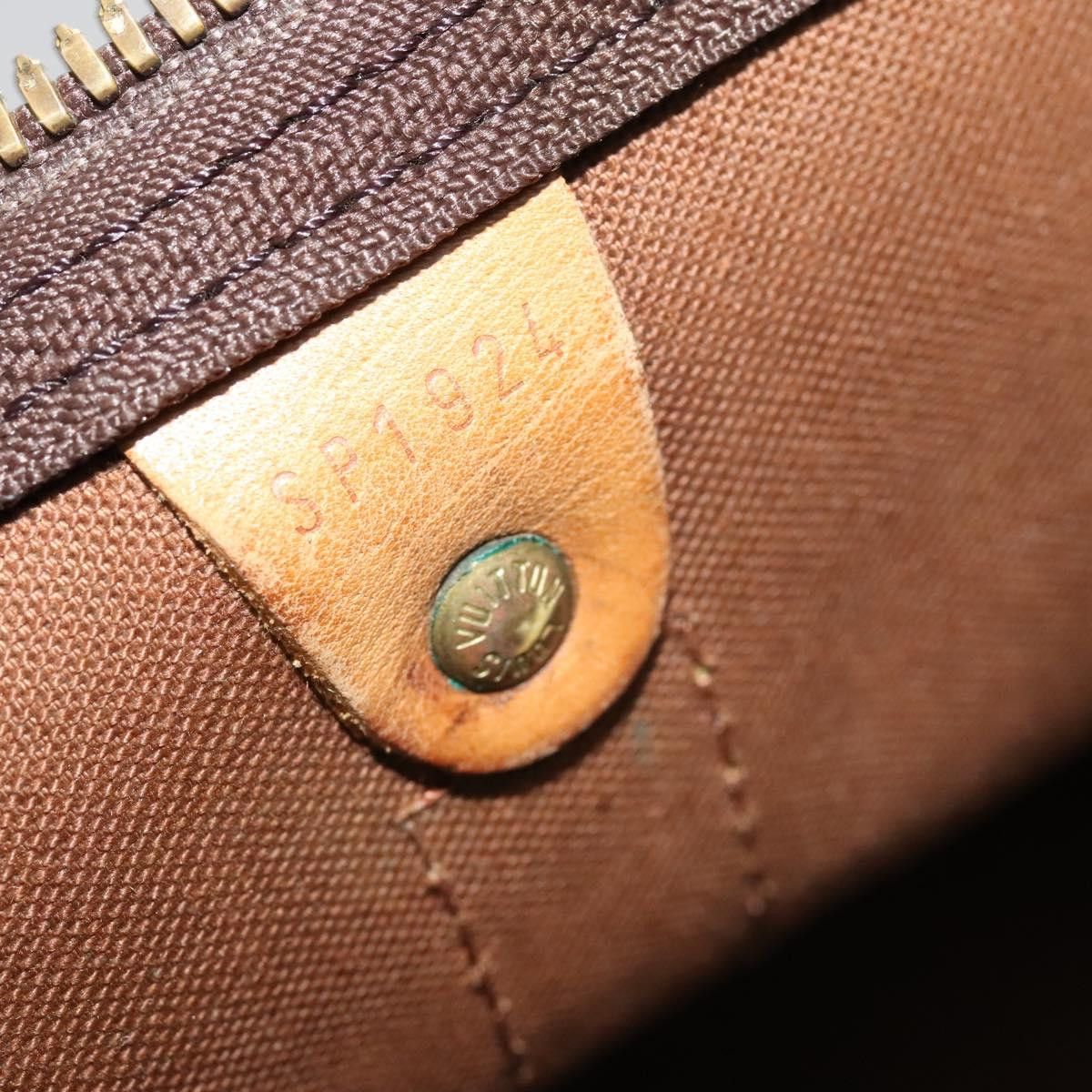 Louis Vuitton Keepall 55 Brown Canvas Travel Bag (Pre-Owned) Size ONE SIZE - 13 Thumbnail