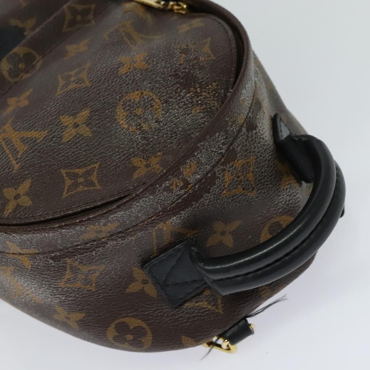 Louis Vuitton Palm Springs Mini Brown Canvas Backpack Bag (Pre-Owned) Size ONE SIZE - 16 Thumbnail