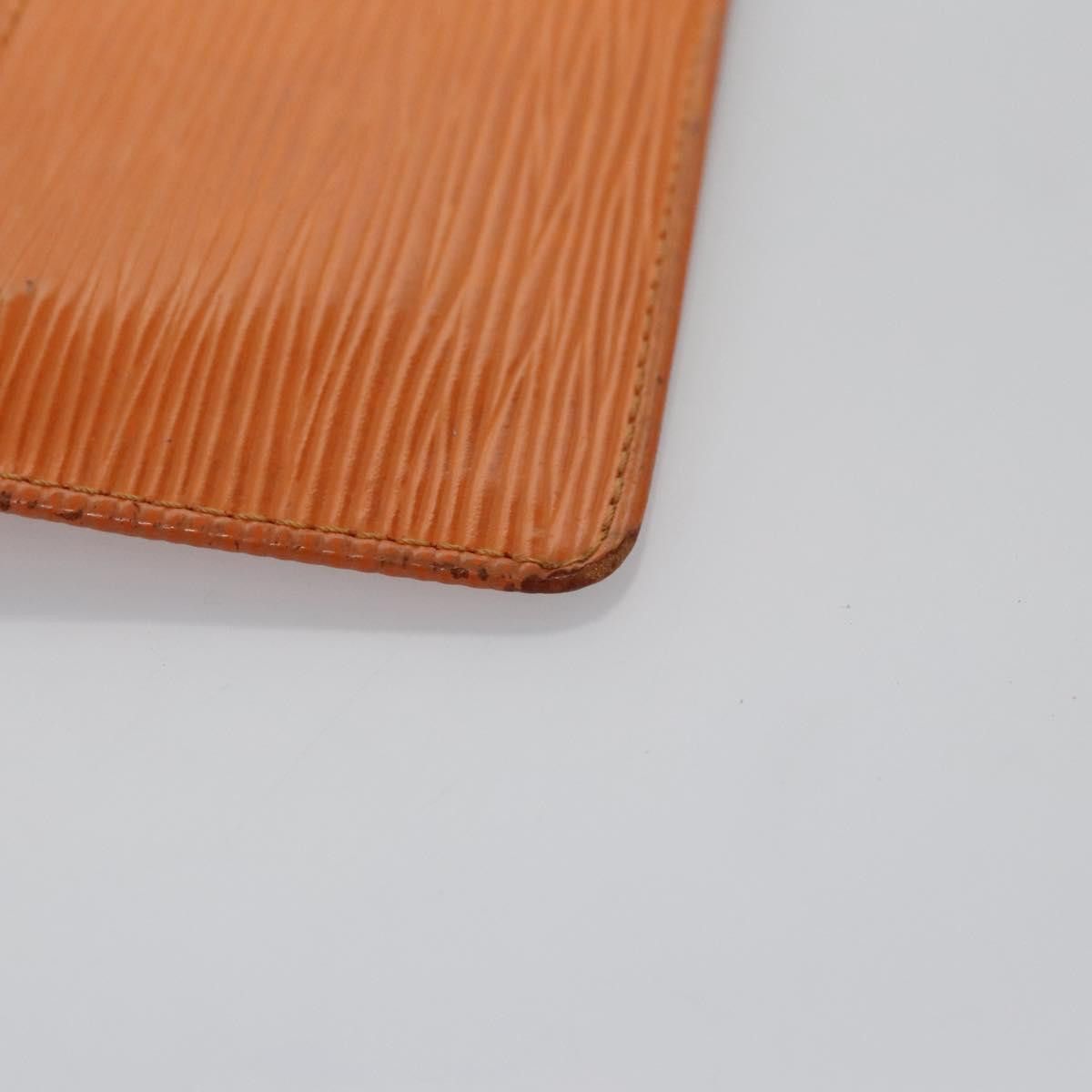 Louis Vuitton Pochette Clés Orange Leather Wallet (Pre-Owned) Size ONE SIZE - 5 Thumbnail