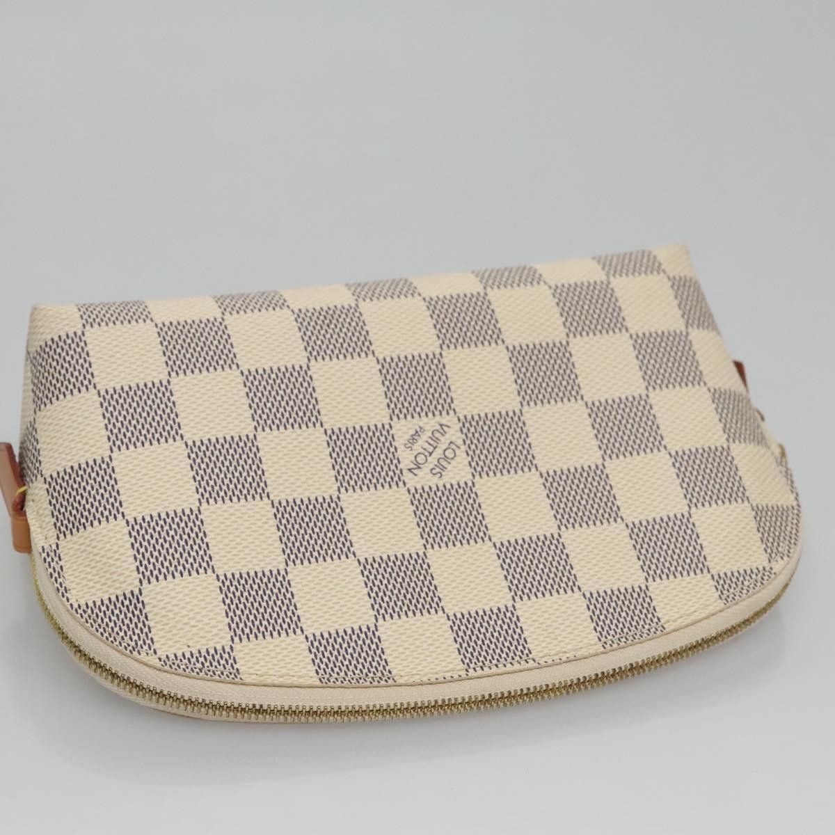 Louis Vuitton Cosmetic Pouch Beige Canvas Clutch Bag (Pre-Owned) Size ONE SIZE - 6 Thumbnail