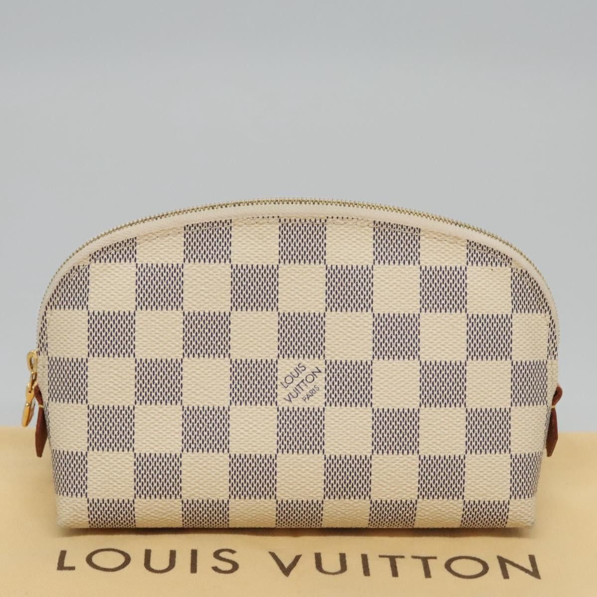 Louis Vuitton Cosmetic Pouch Beige Canvas Clutch Bag (Pre-Owned) Size ONE SIZE - 20 Thumbnail