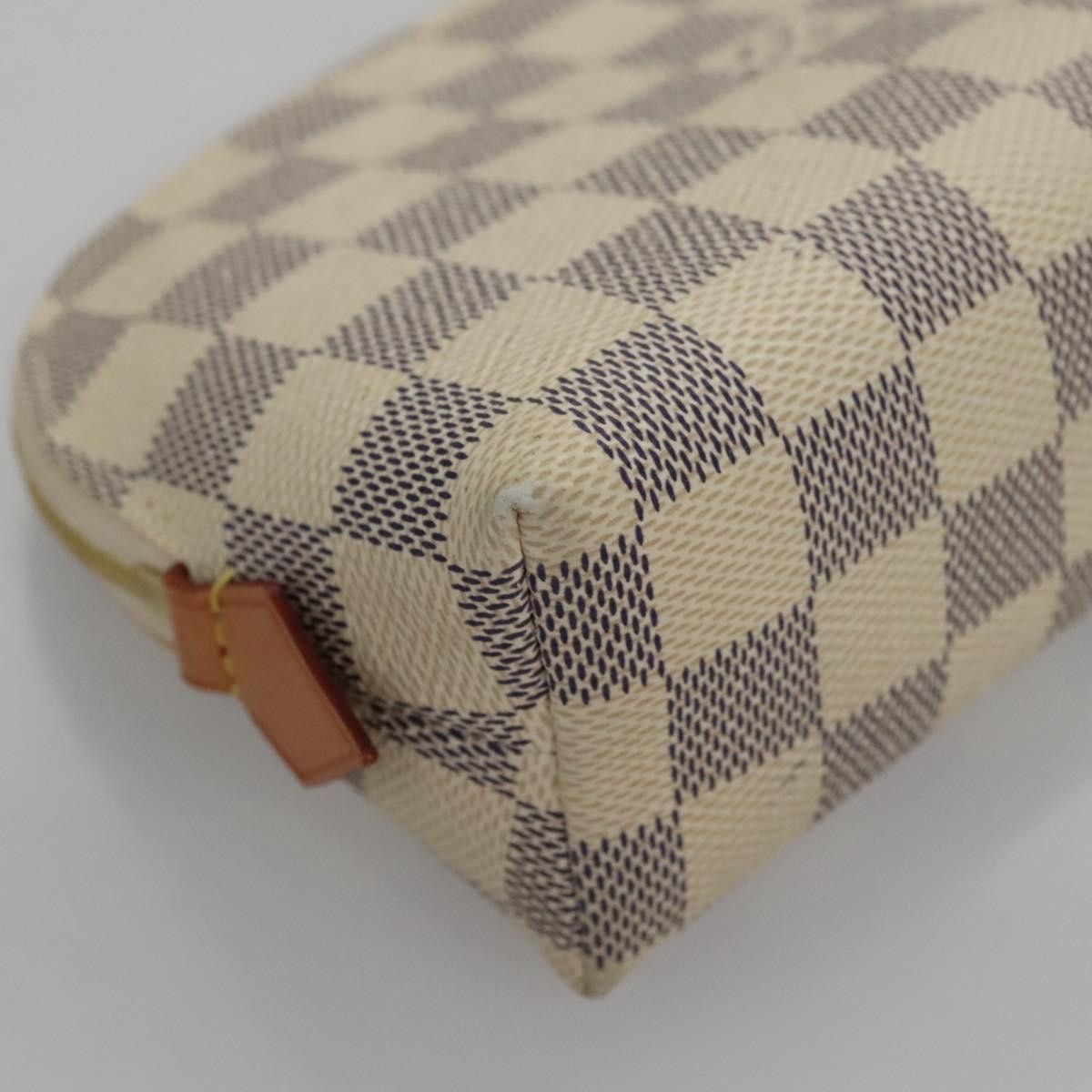 Louis Vuitton Cosmetic Pouch Beige Canvas Clutch Bag (Pre-Owned) Size ONE SIZE - 10 Thumbnail