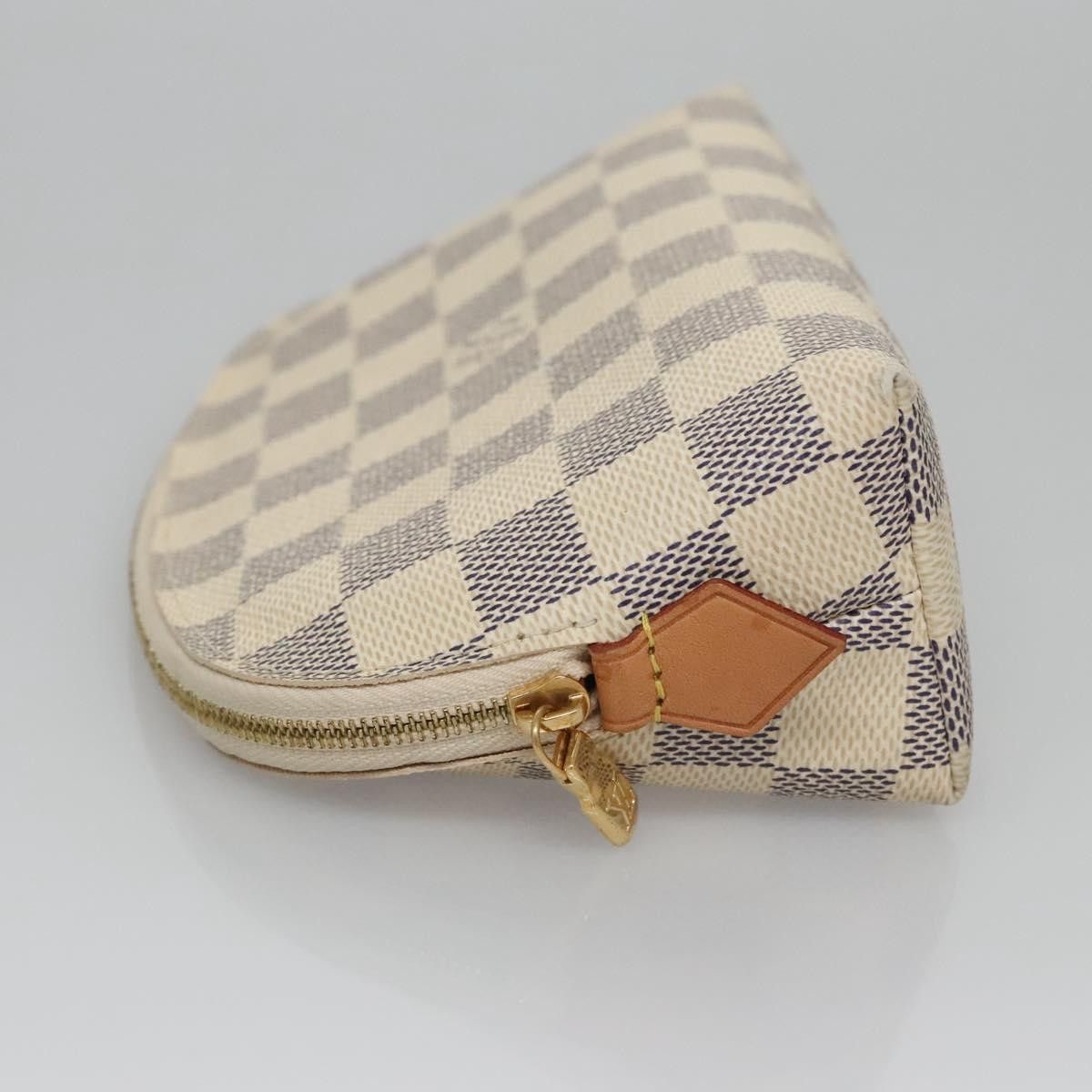Louis Vuitton Cosmetic Pouch Beige Canvas Clutch Bag (Pre-Owned) Size ONE SIZE - 5 Thumbnail