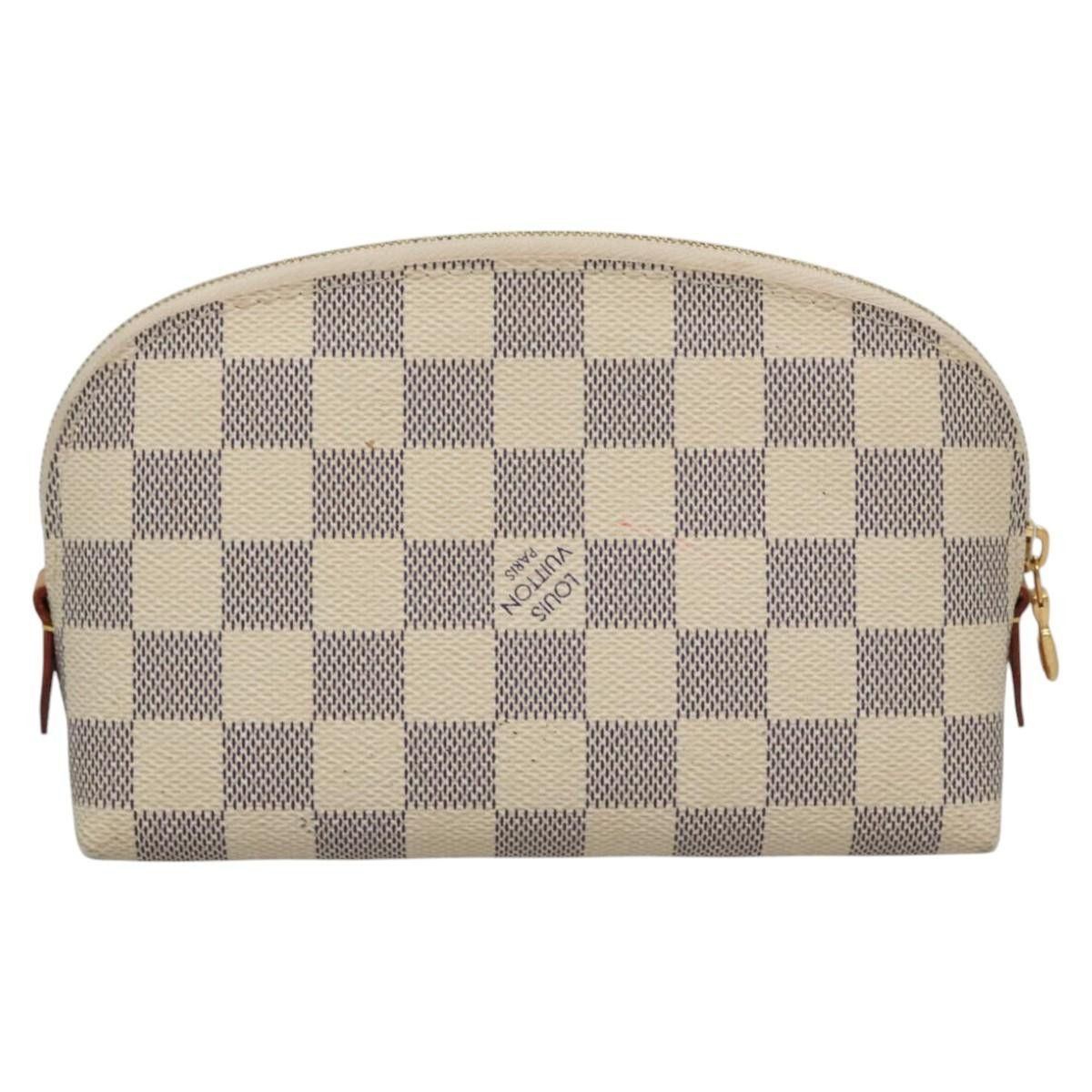 Louis Vuitton Cosmetic Pouch Beige Canvas Clutch Bag (Pre-Owned) Size ONE SIZE - 2 Thumbnail