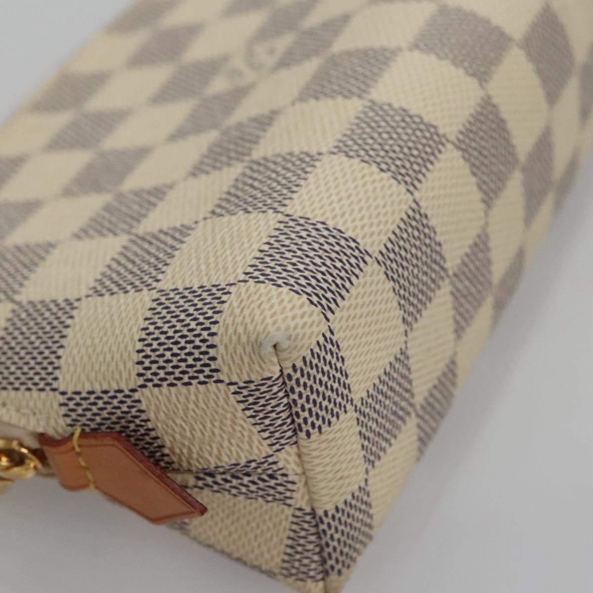 Louis Vuitton Cosmetic Pouch Beige Canvas Clutch Bag (Pre-Owned) Size ONE SIZE - 8 Thumbnail