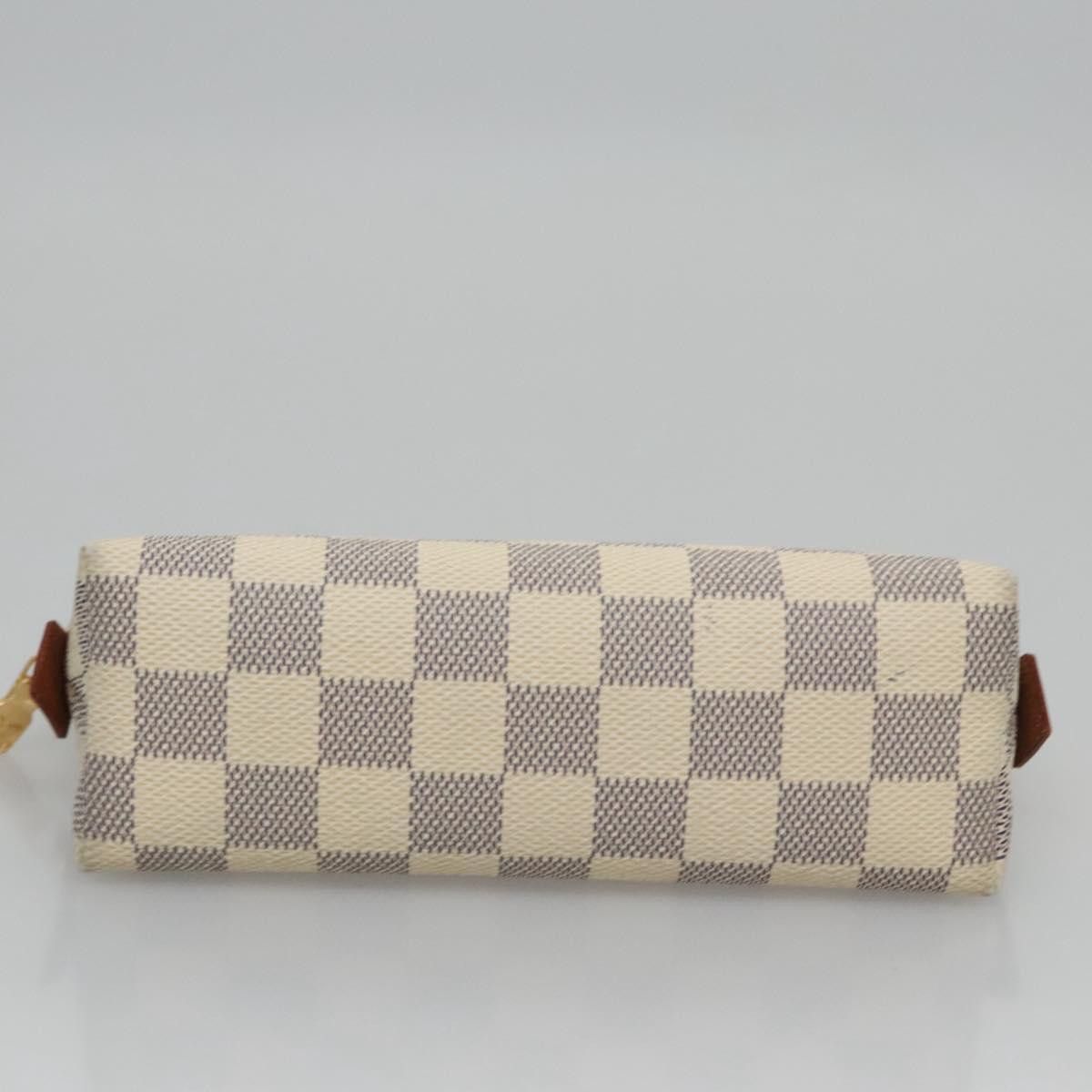 Louis Vuitton Cosmetic Pouch Beige Canvas Clutch Bag (Pre-Owned) Size ONE SIZE - 7 Thumbnail