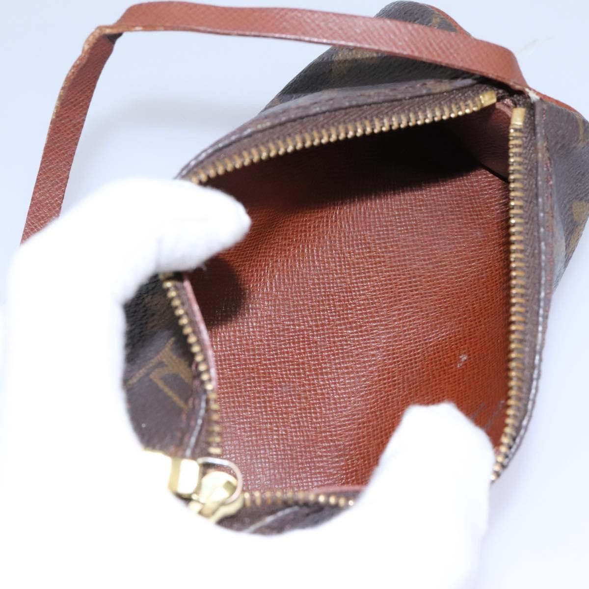 Louis Vuitton Mini Baby Papillon Brown Canvas Clutch Bag (Pre-Owned) Size ONE SIZE - 13 Thumbnail