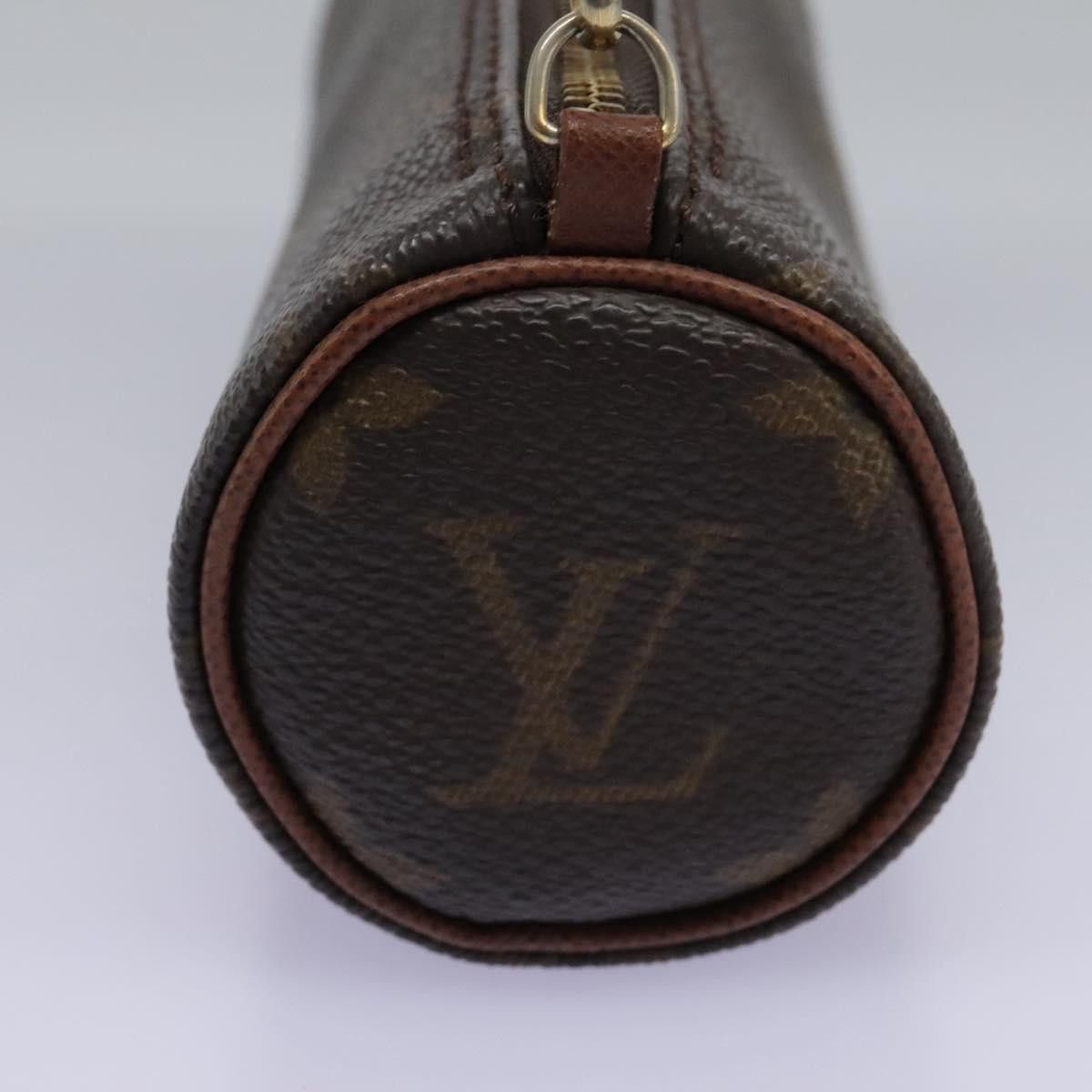 Louis Vuitton Mini Baby Papillon Brown Canvas Clutch Bag (Pre-Owned) Size ONE SIZE - 3 Thumbnail