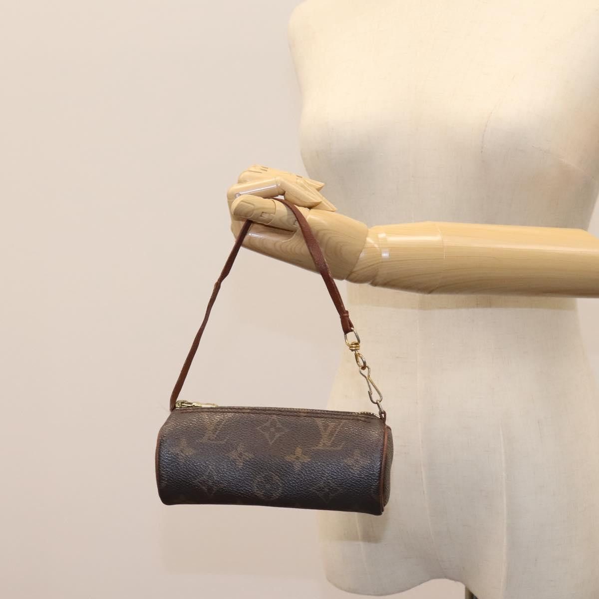 Louis Vuitton Mini Baby Papillon Brown Canvas Clutch Bag (Pre-Owned) Size ONE SIZE - 15 Thumbnail