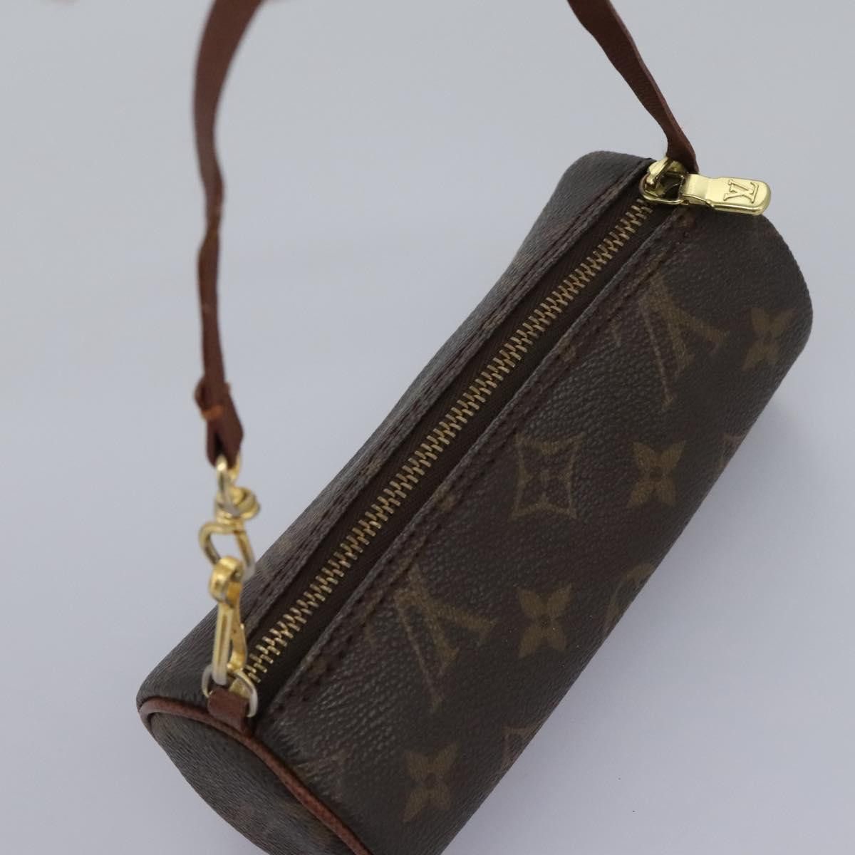 Louis Vuitton Mini Baby Papillon Brown Canvas Clutch Bag (Pre-Owned) Size ONE SIZE - 17 Thumbnail