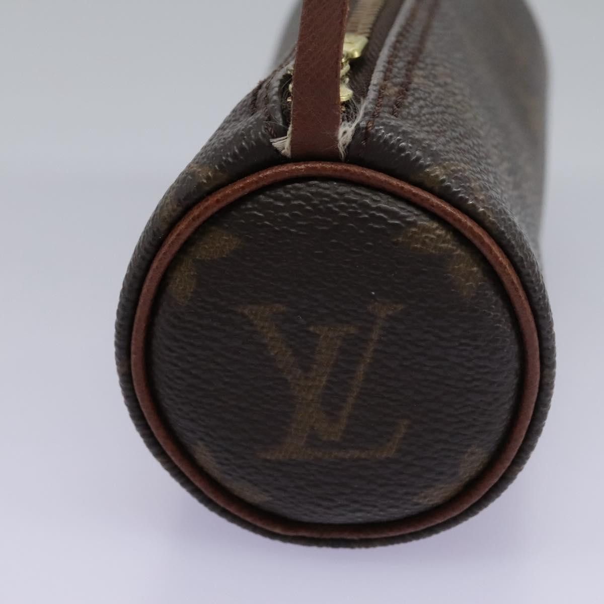 Louis Vuitton Mini Baby Papillon Brown Canvas Clutch Bag (Pre-Owned) Size ONE SIZE - 4 Thumbnail