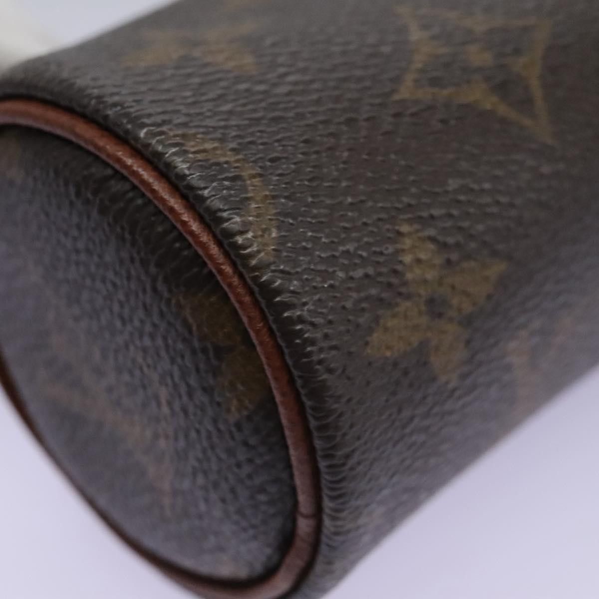 Louis Vuitton Mini Baby Papillon Brown Canvas Clutch Bag (Pre-Owned) Size ONE SIZE - 7 Thumbnail