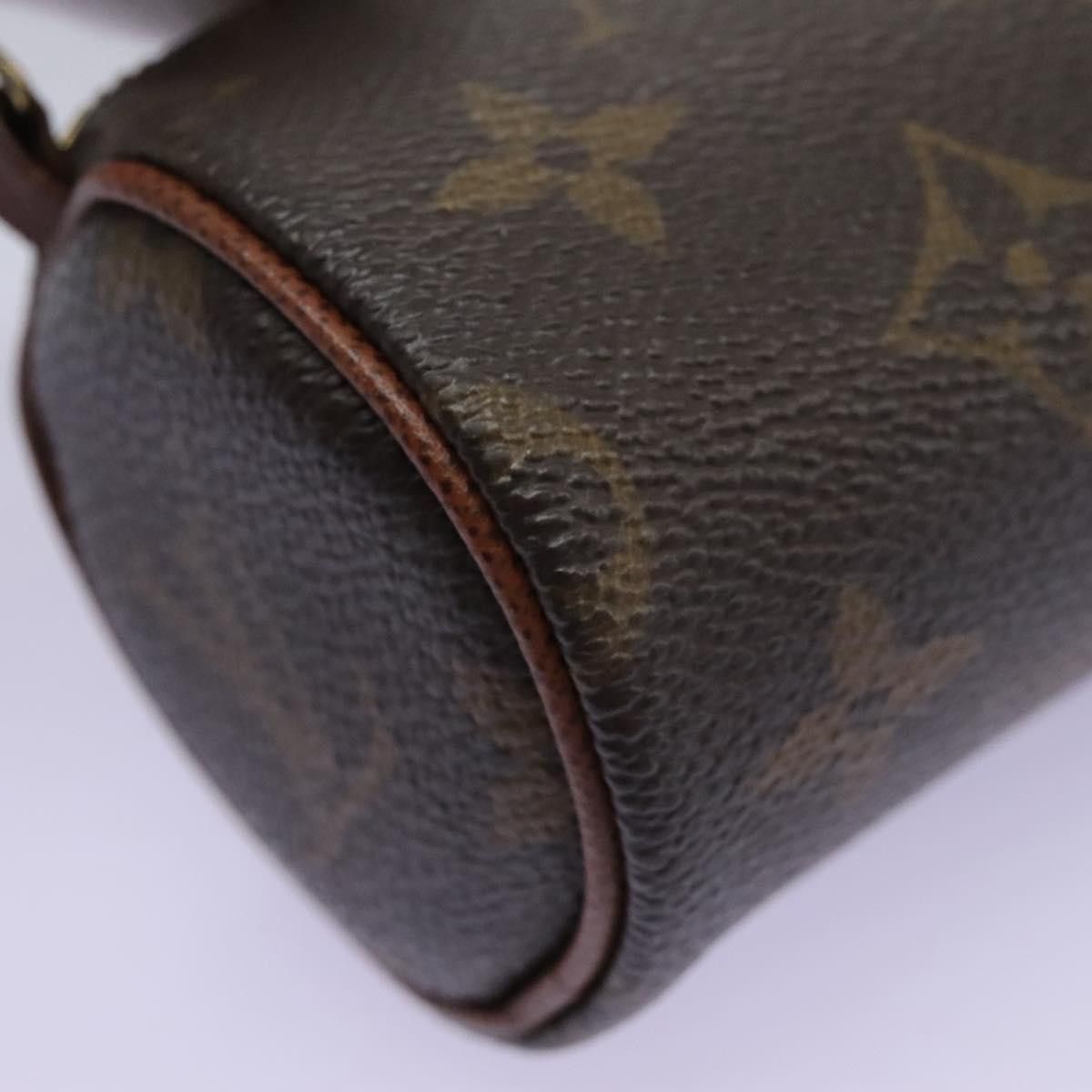 Louis Vuitton Mini Baby Papillon Brown Canvas Clutch Bag (Pre-Owned) Size ONE SIZE - 9 Thumbnail