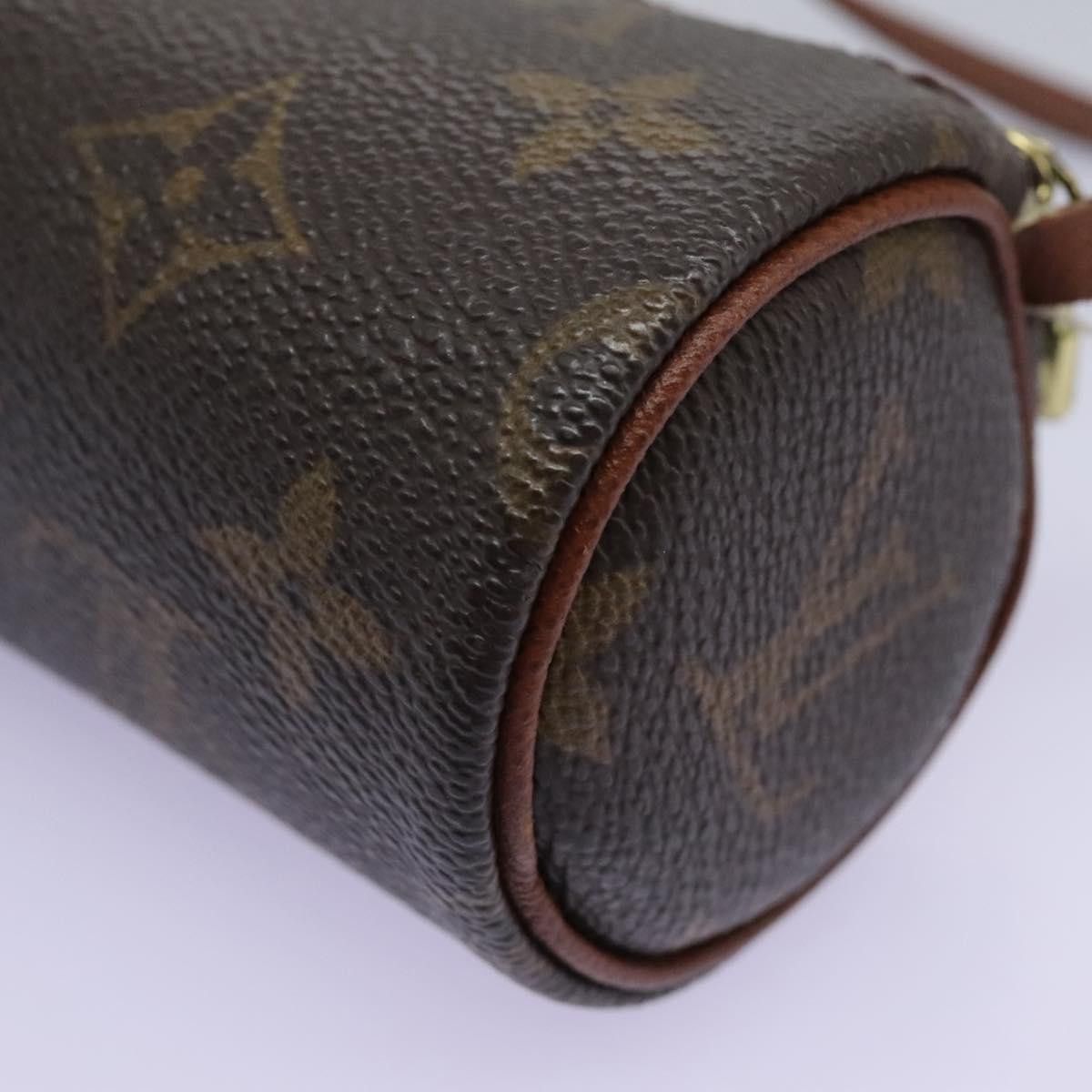 Louis Vuitton Mini Baby Papillon Brown Canvas Clutch Bag (Pre-Owned) Size ONE SIZE - 10 Thumbnail
