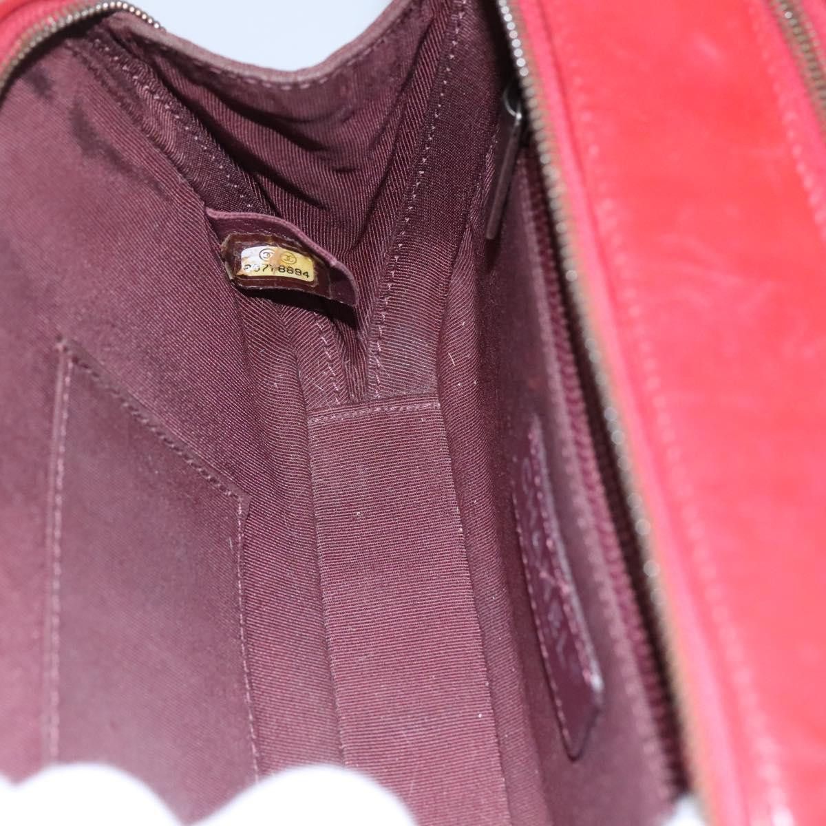 Coco Boy Red Leather Shoulder Bag (Pre-Owned)