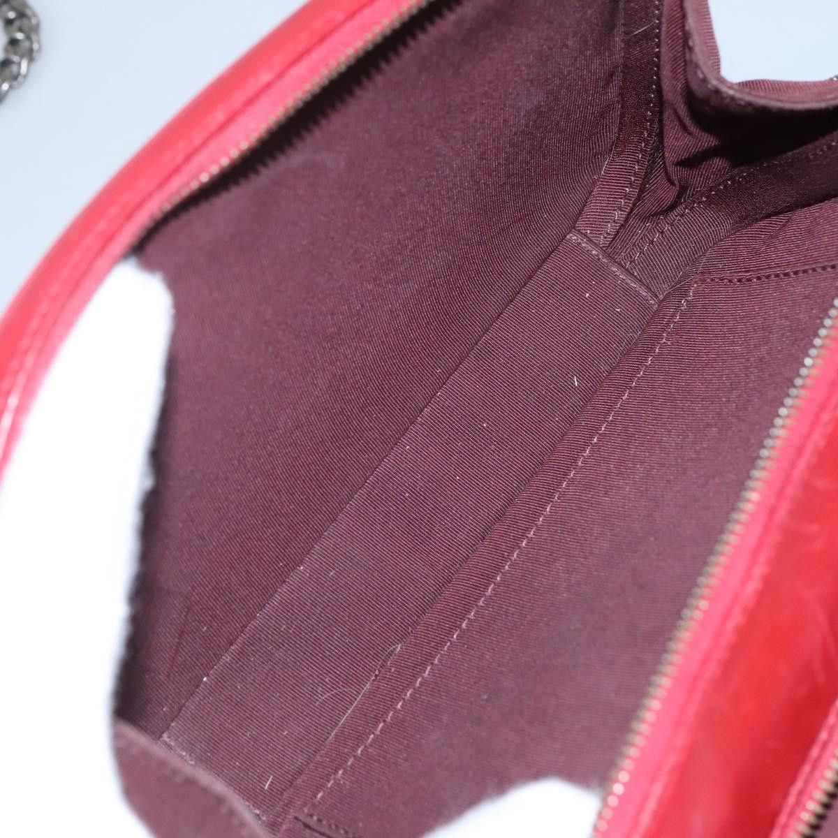 Coco Boy Red Leather Shoulder Bag (Pre-Owned)
