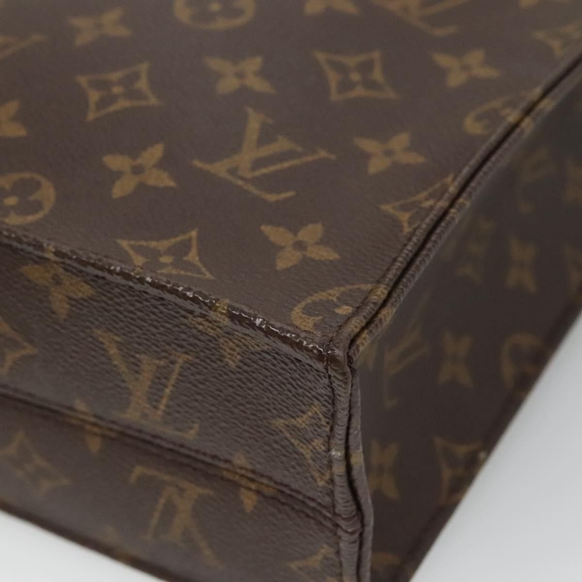 Louis Vuitton Sac Plat Brown Canvas Handbag (Pre-Owned) Size ONE SIZE - 9 Thumbnail
