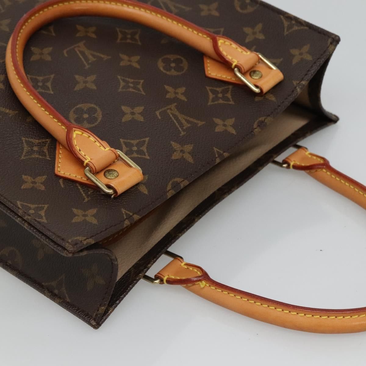 Louis Vuitton Sac Plat Brown Canvas Handbag (Pre-Owned) Size ONE SIZE - 5 Thumbnail