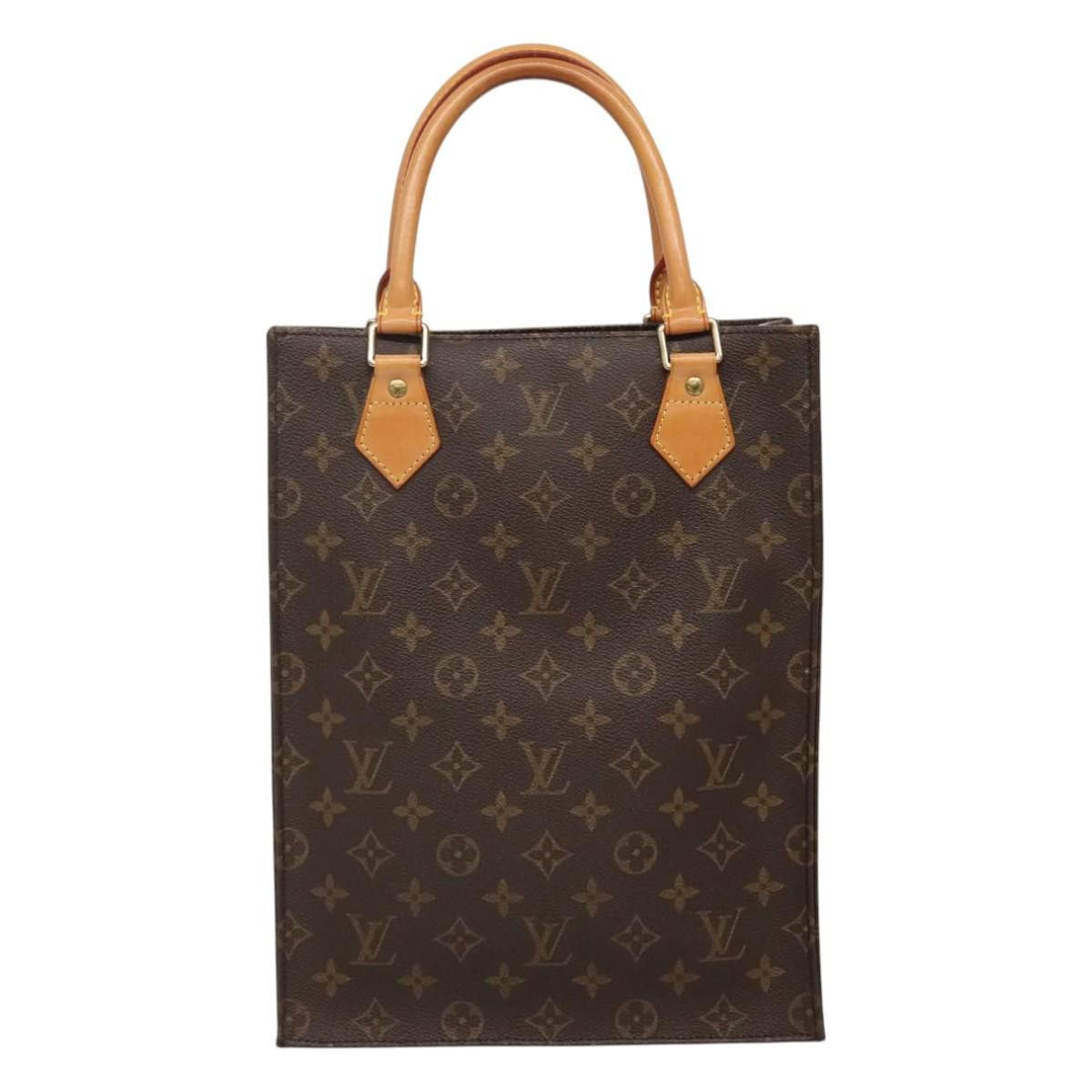 Louis Vuitton Sac Plat Brown Canvas Handbag (Pre-Owned) Size ONE SIZE - 2 Thumbnail