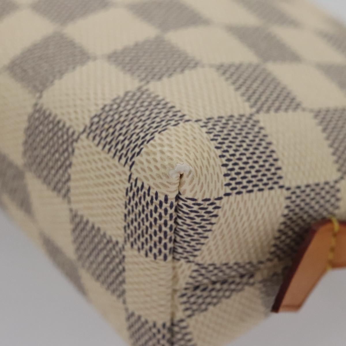 Louis Vuitton Cosmetic Pouch Beige Canvas Clutch Bag (Pre-Owned) Size ONE SIZE - 9 Thumbnail