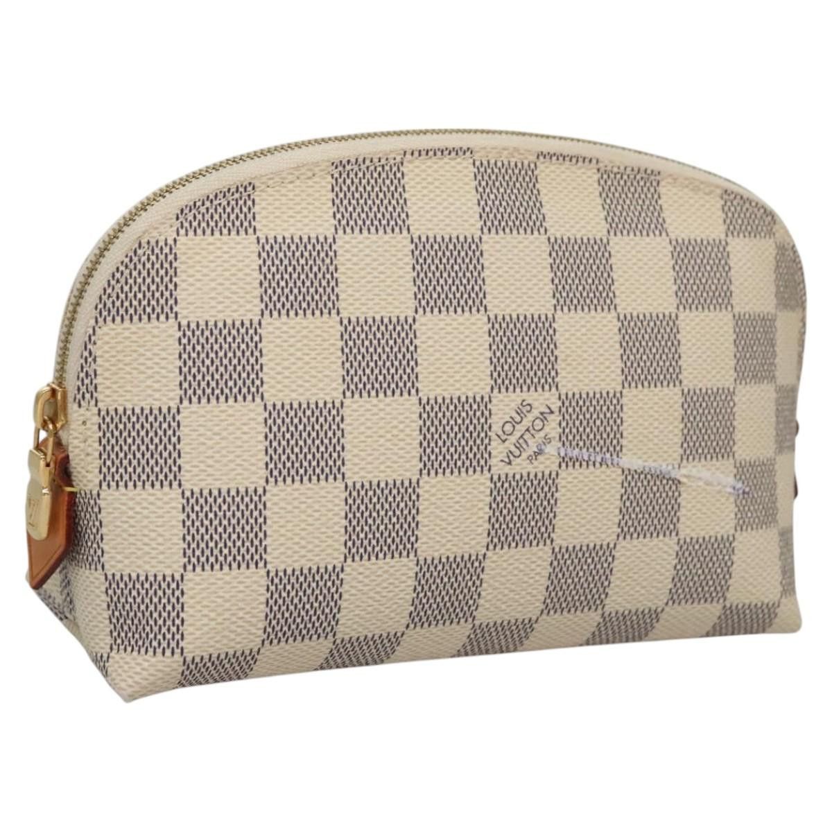 Louis Vuitton Cosmetic Pouch Beige Canvas Clutch Bag (Pre-Owned) Size ONE SIZE - 18 Thumbnail