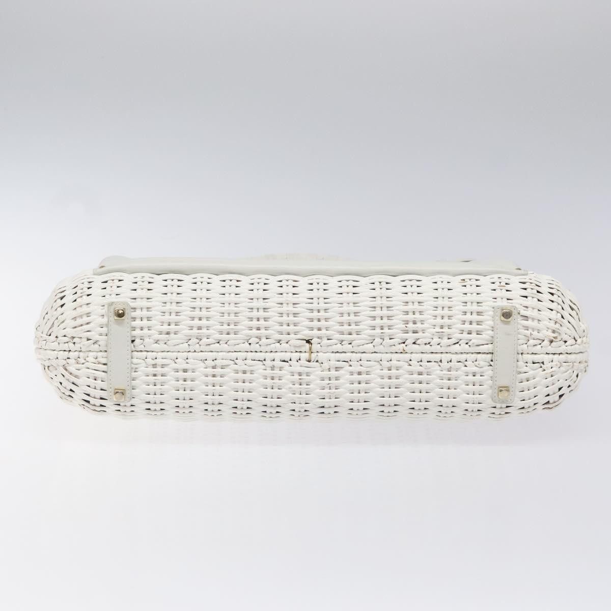 Salvatore Ferragamo White Wood Handbag (Pre-Owned) Size ONE SIZE - 6 Thumbnail