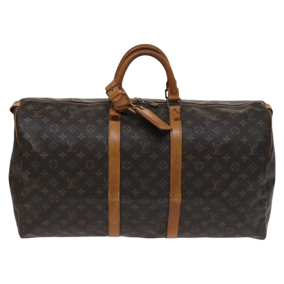 Louis Vuitton Keepall 50 Black Canvas Travel Bag (Pre-Owned) Size ONE SIZE - 18 Thumbnail