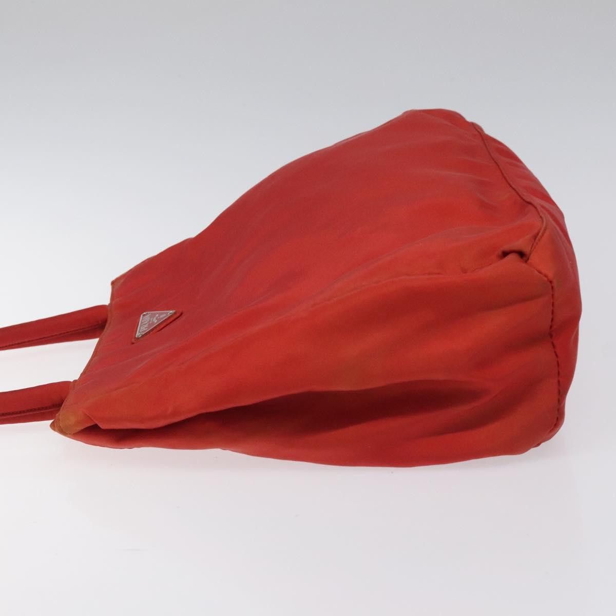 Prada Tessuto City Red Synthetic Handbag (Pre-Owned) Size ONE SIZE - 4 Thumbnail