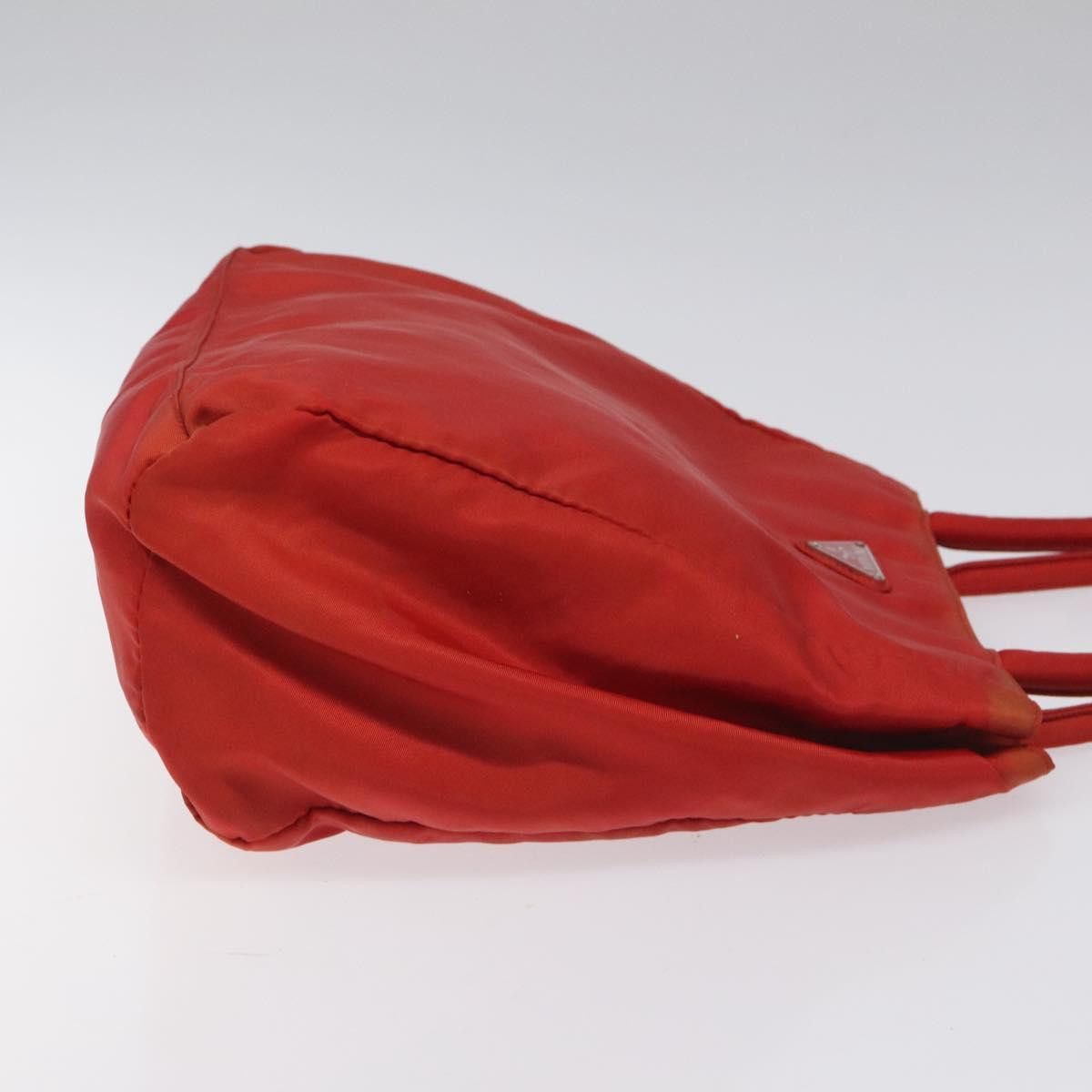 Prada Tessuto City Red Synthetic Handbag (Pre-Owned) Size ONE SIZE - 3 Thumbnail