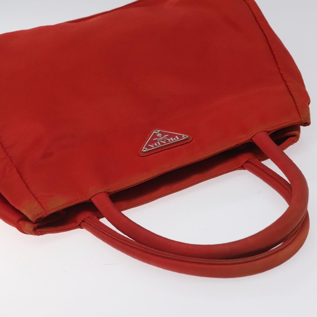 Prada Tessuto City Red Synthetic Handbag (Pre-Owned) Size ONE SIZE - 16 Thumbnail