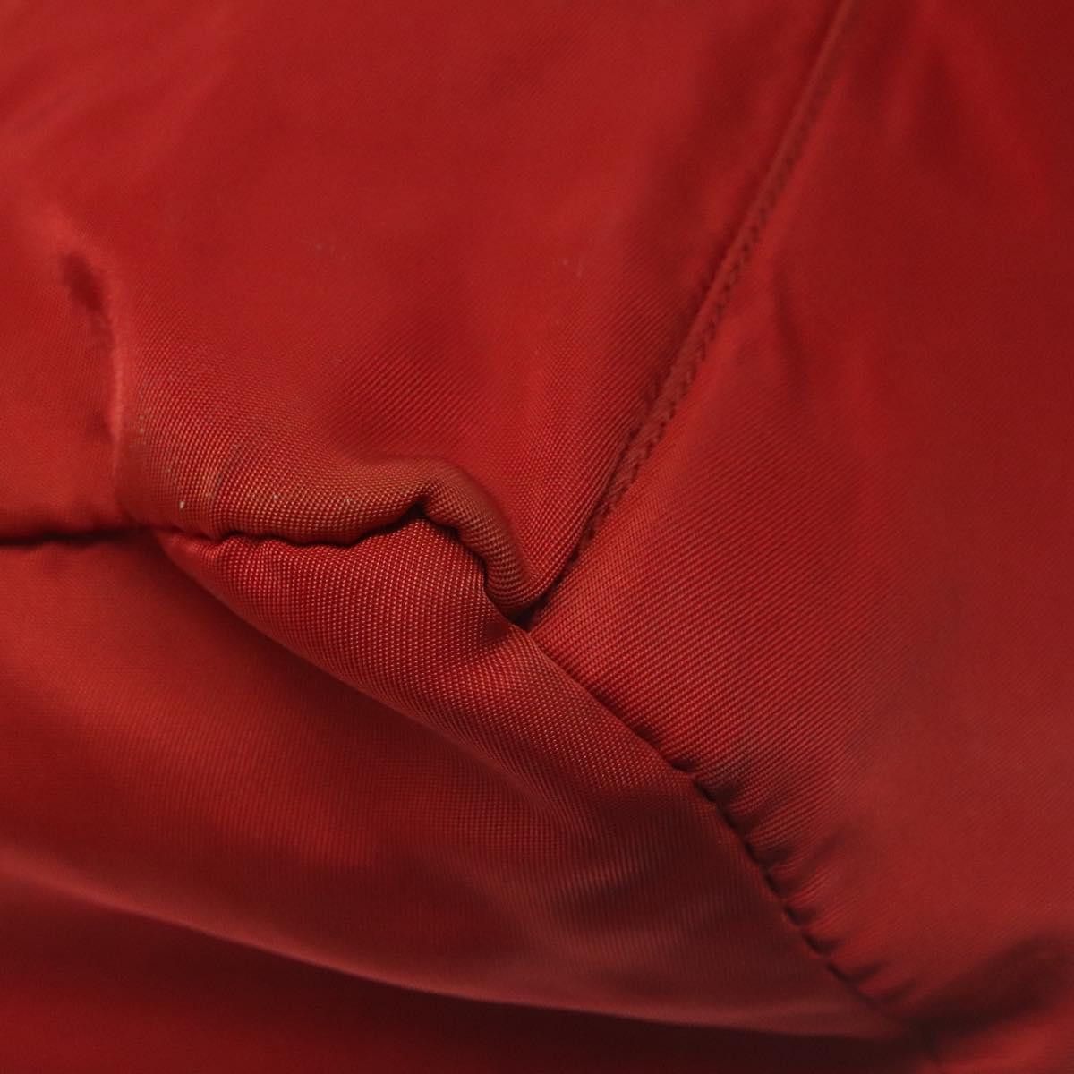 Prada Tessuto City Red Synthetic Handbag (Pre-Owned) Size ONE SIZE - 10 Thumbnail
